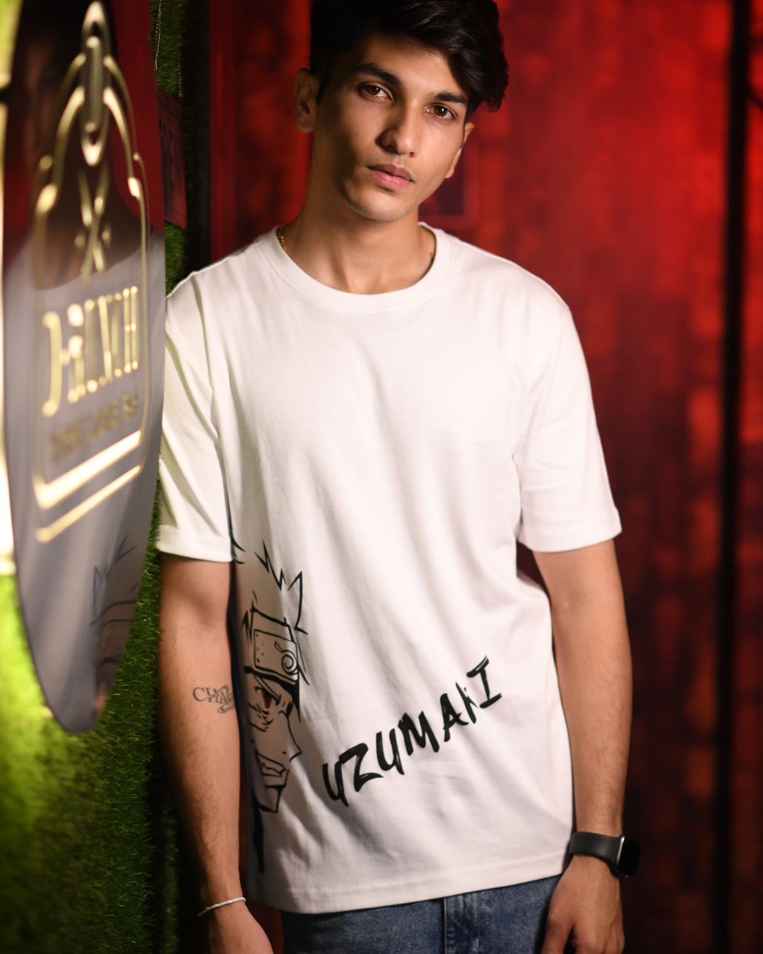 Naruto Uzumaki Oversized T-Shirt for Men