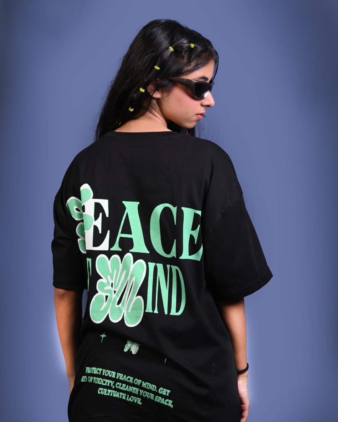 Peace of Mind Oversized Unisex T-Shirt