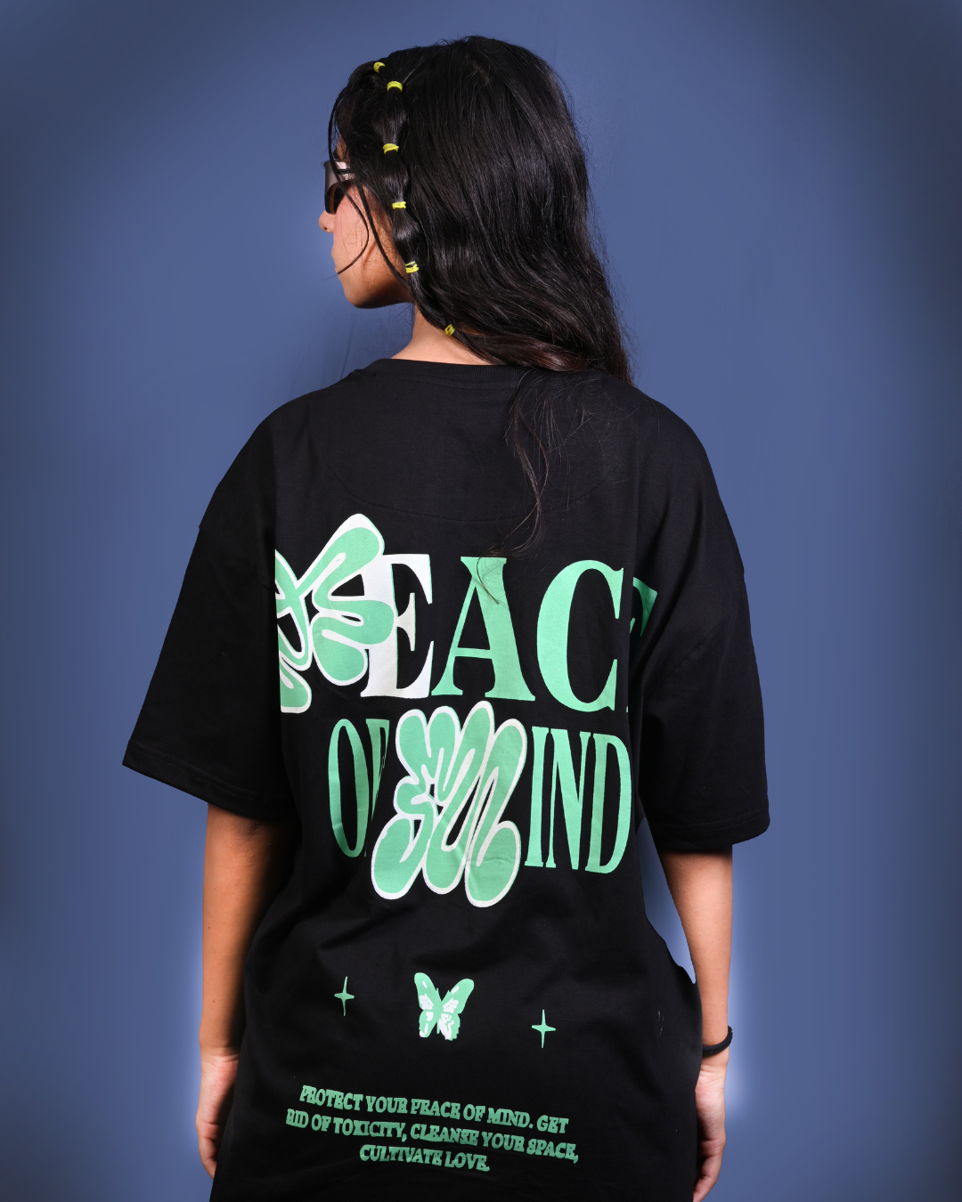 Peace of Mind Oversized Unisex T-Shirt