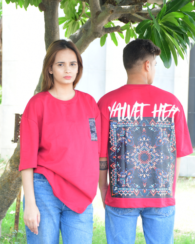 Velvet Heat Unisex Oversized T-Shirt