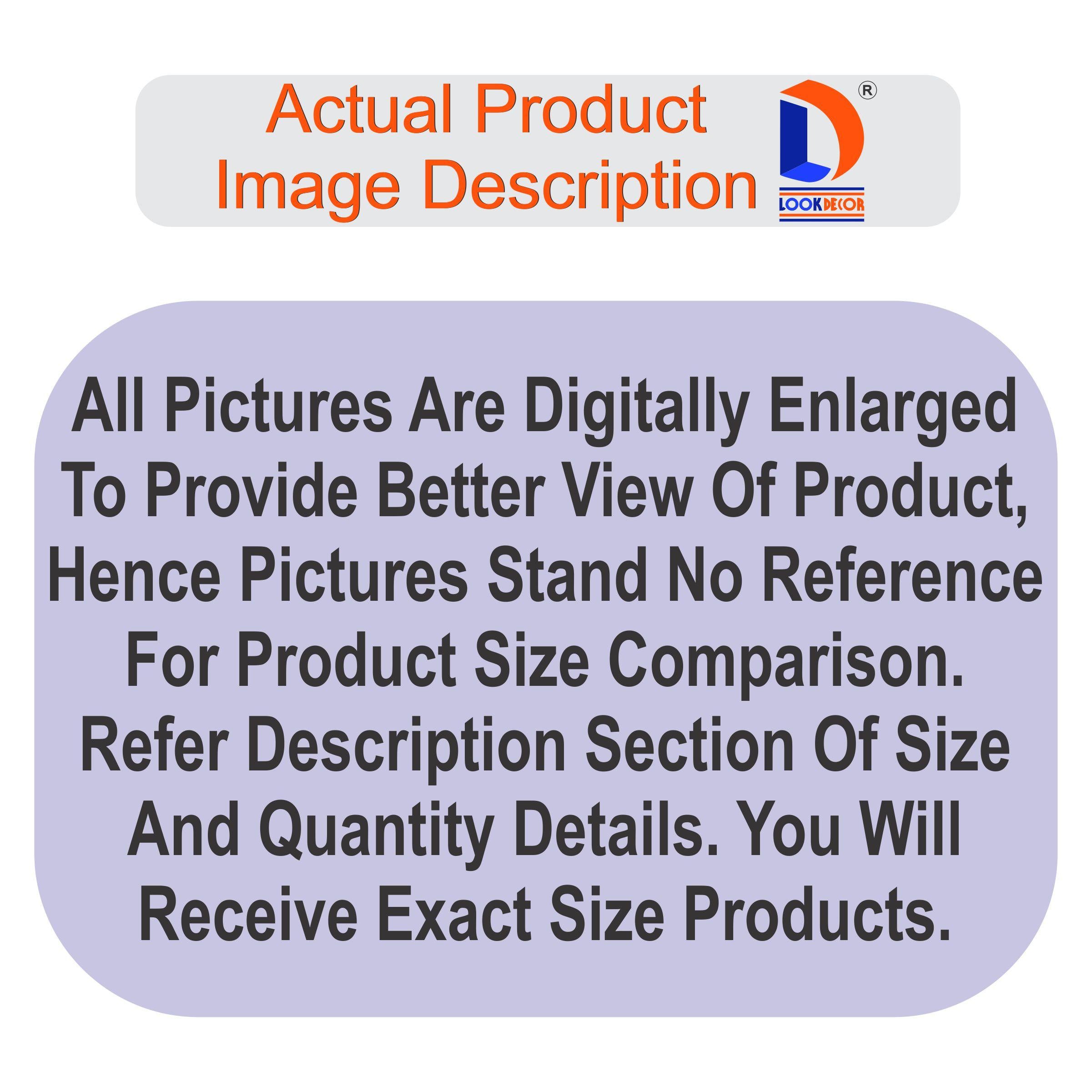 Golden 3D Acrylic Mirror Wall Sticker Decoration