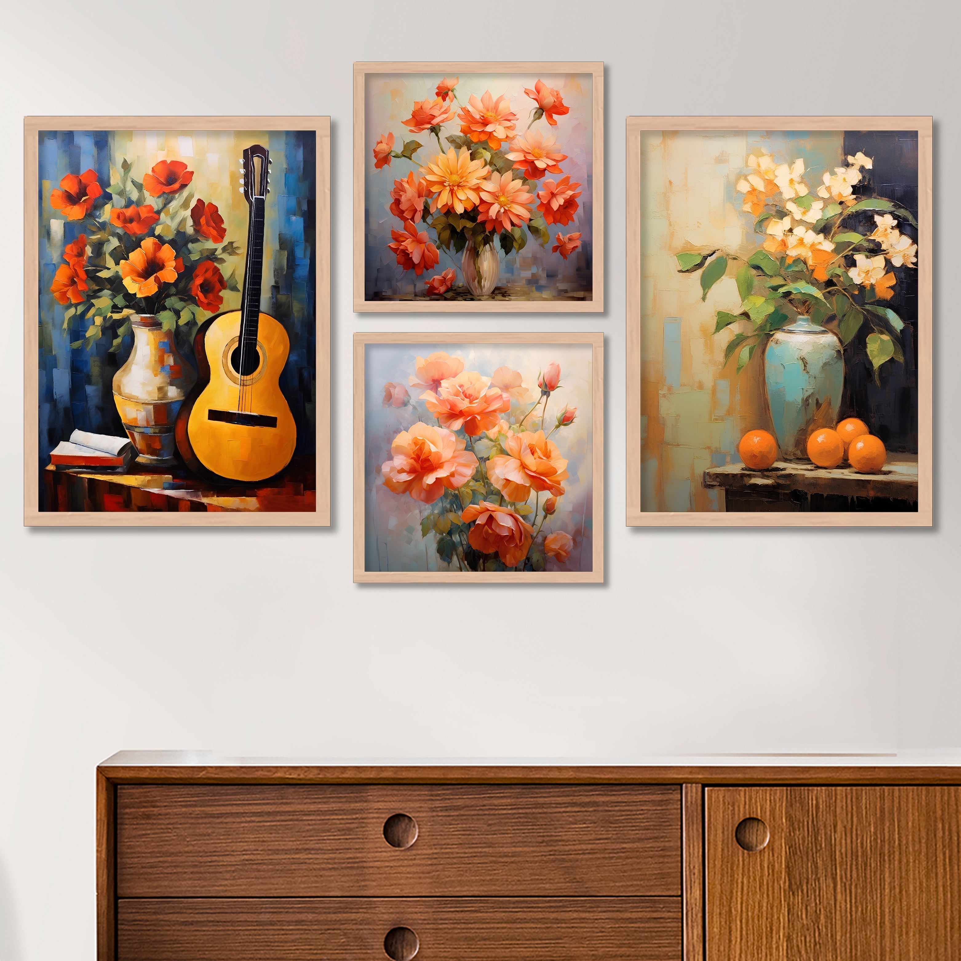 Flower Pot With Guitar