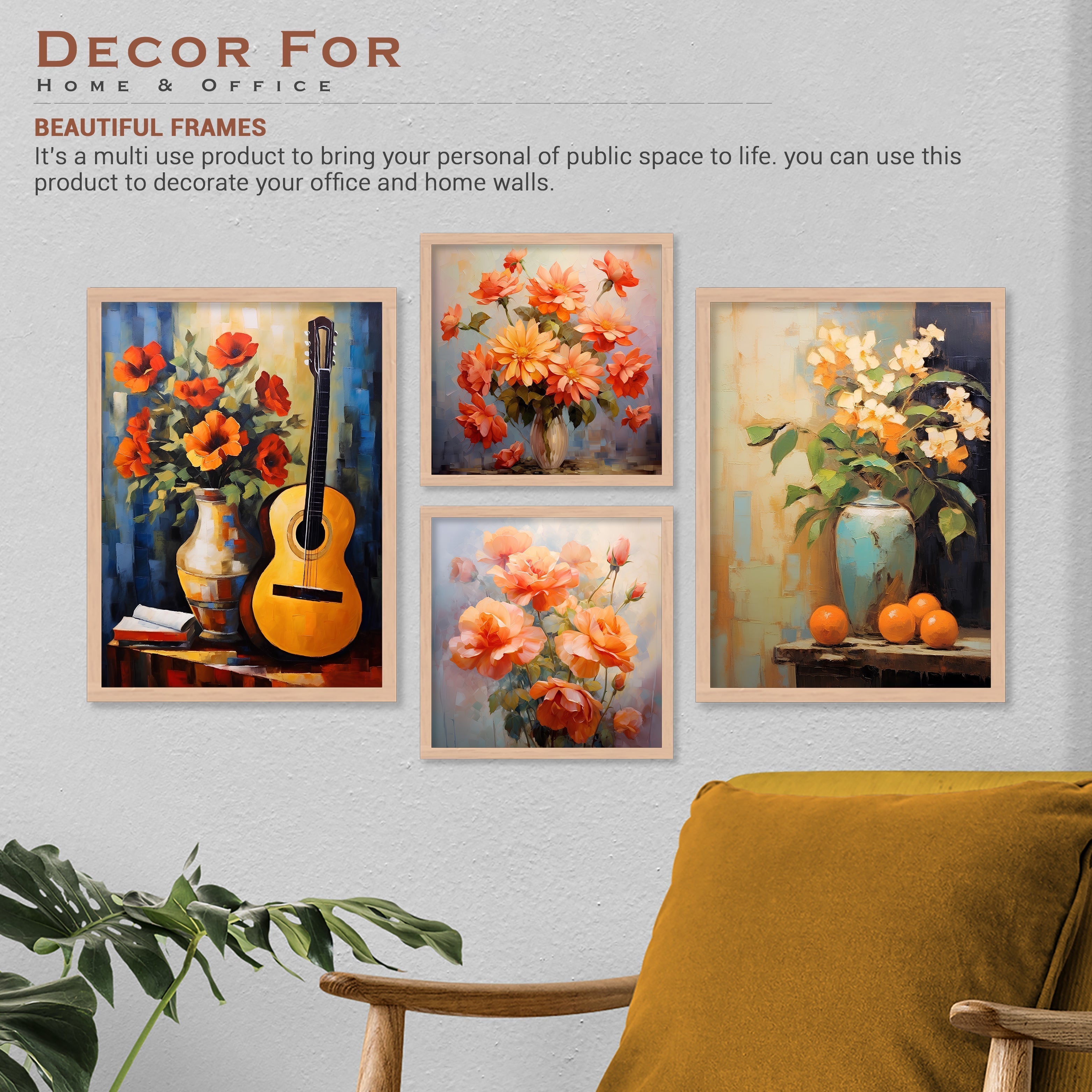 Flower Pot With Guitar