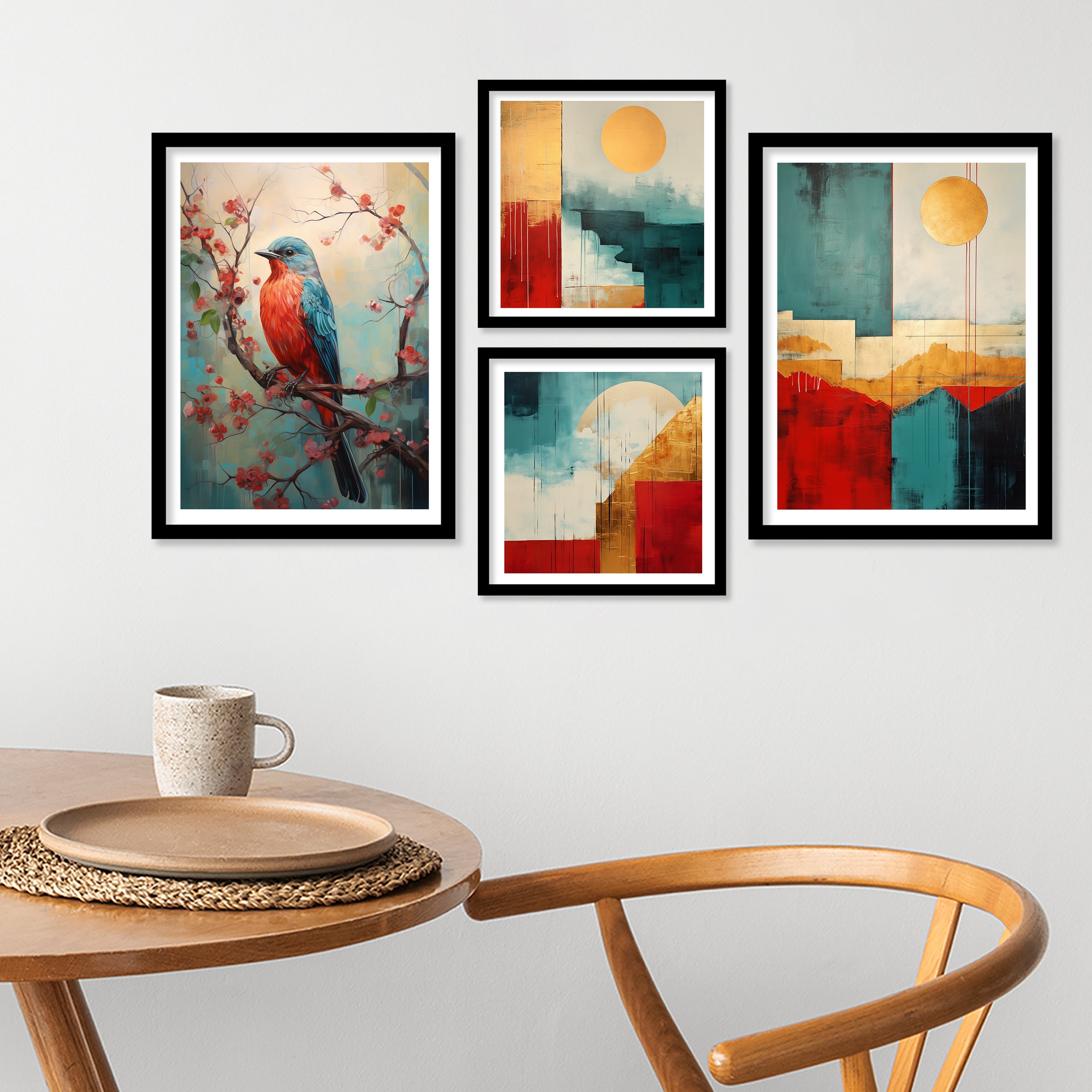 Coloured Design Painting Art