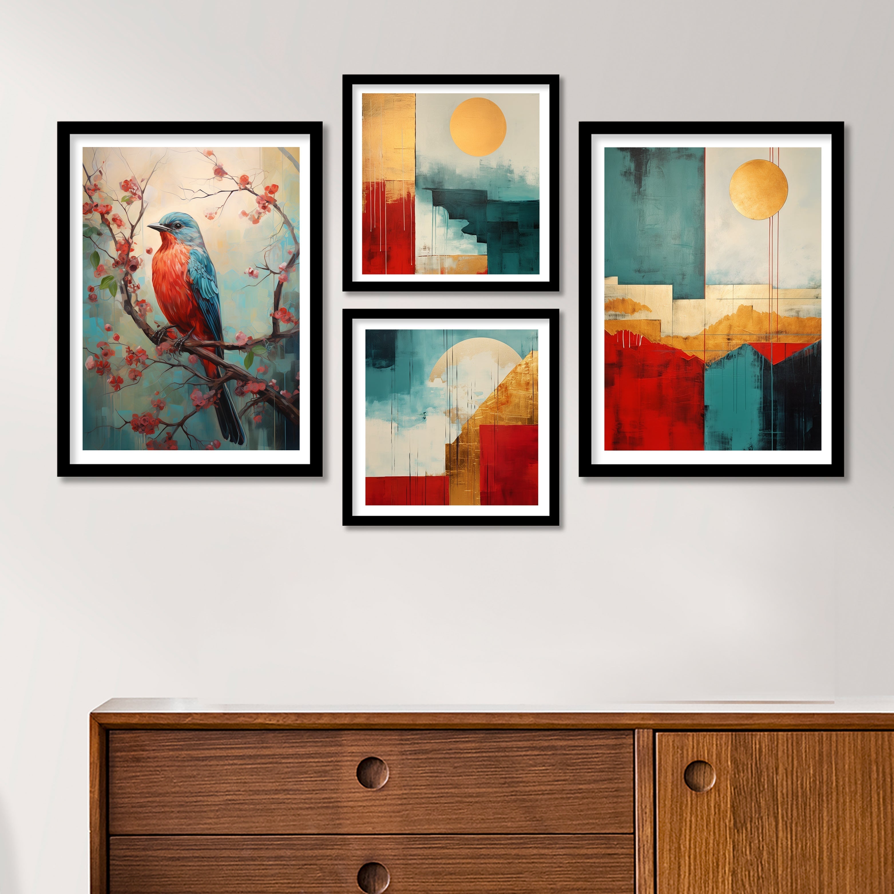 Coloured Design Painting Art