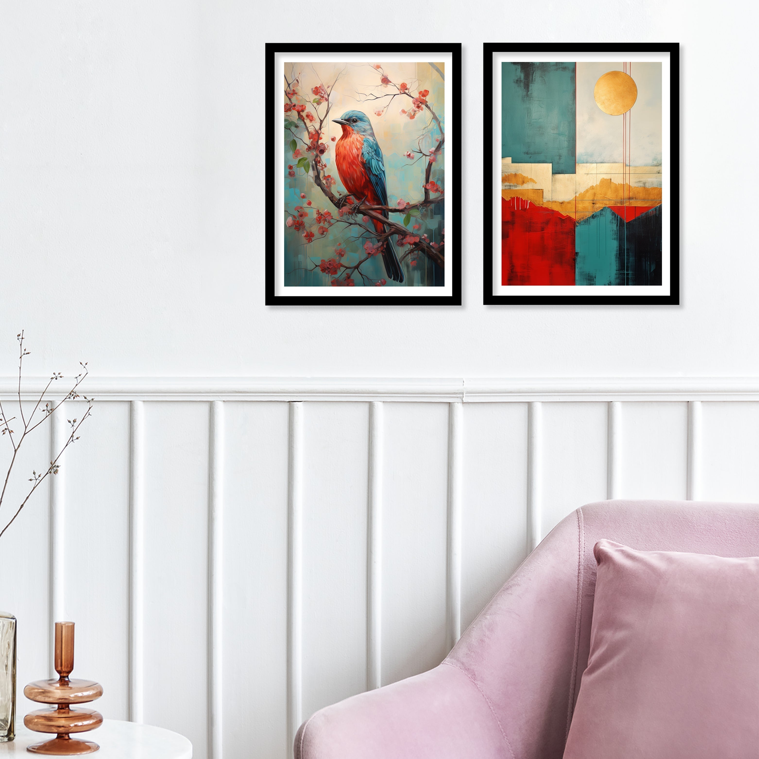 Coloured Design Painting Art