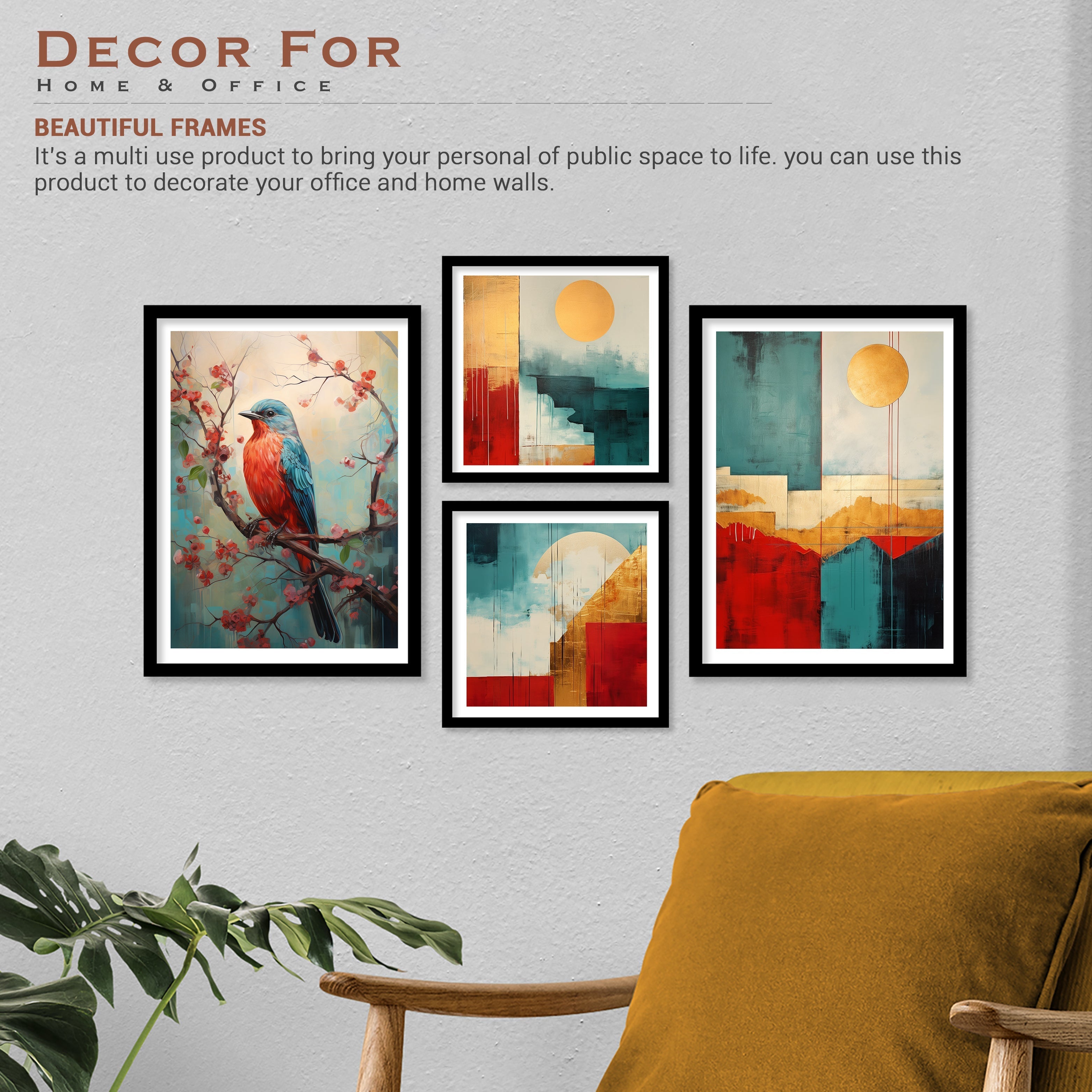 Coloured Design Painting Art