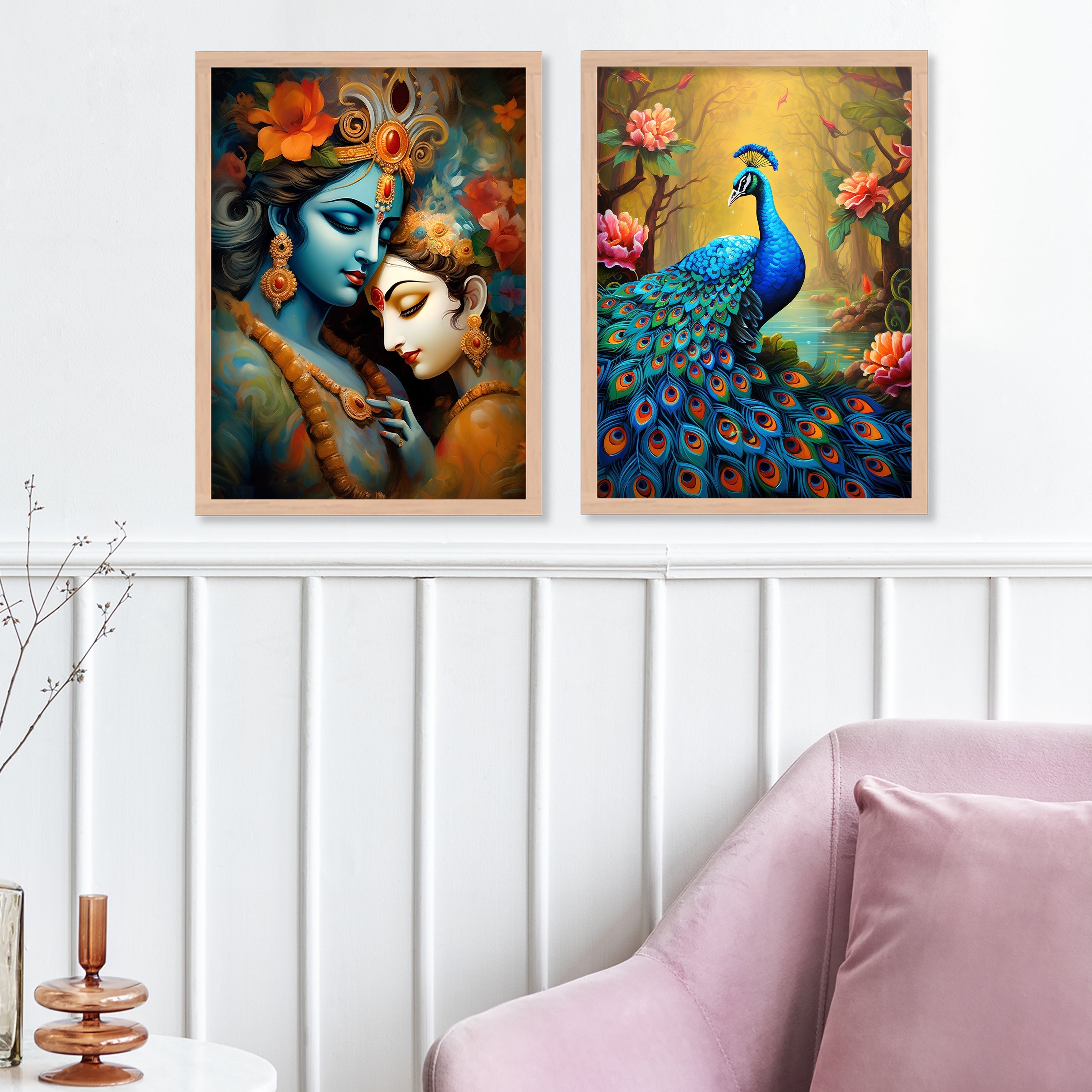 Radha Krishna Ji Art