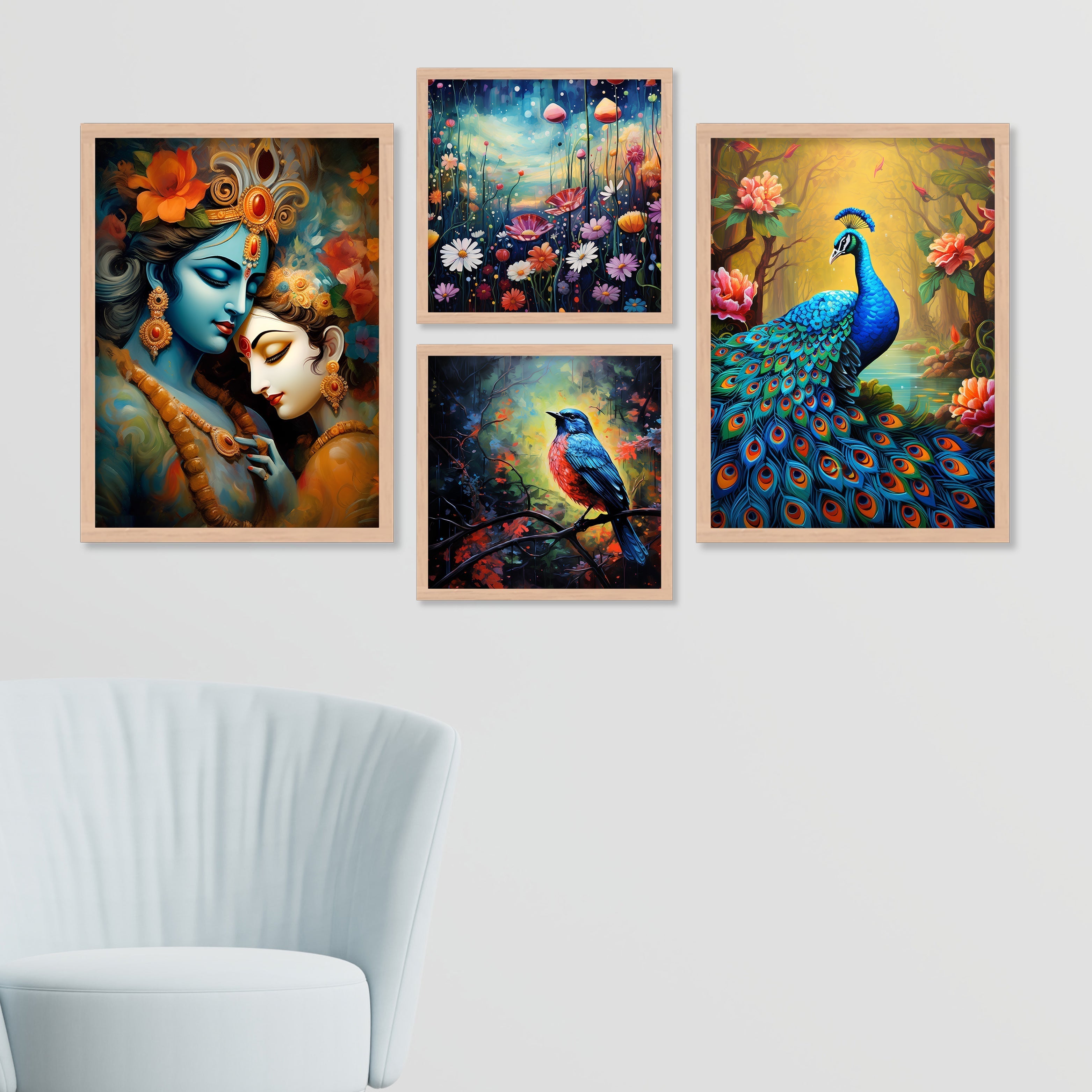 Radha Krishna Ji Art