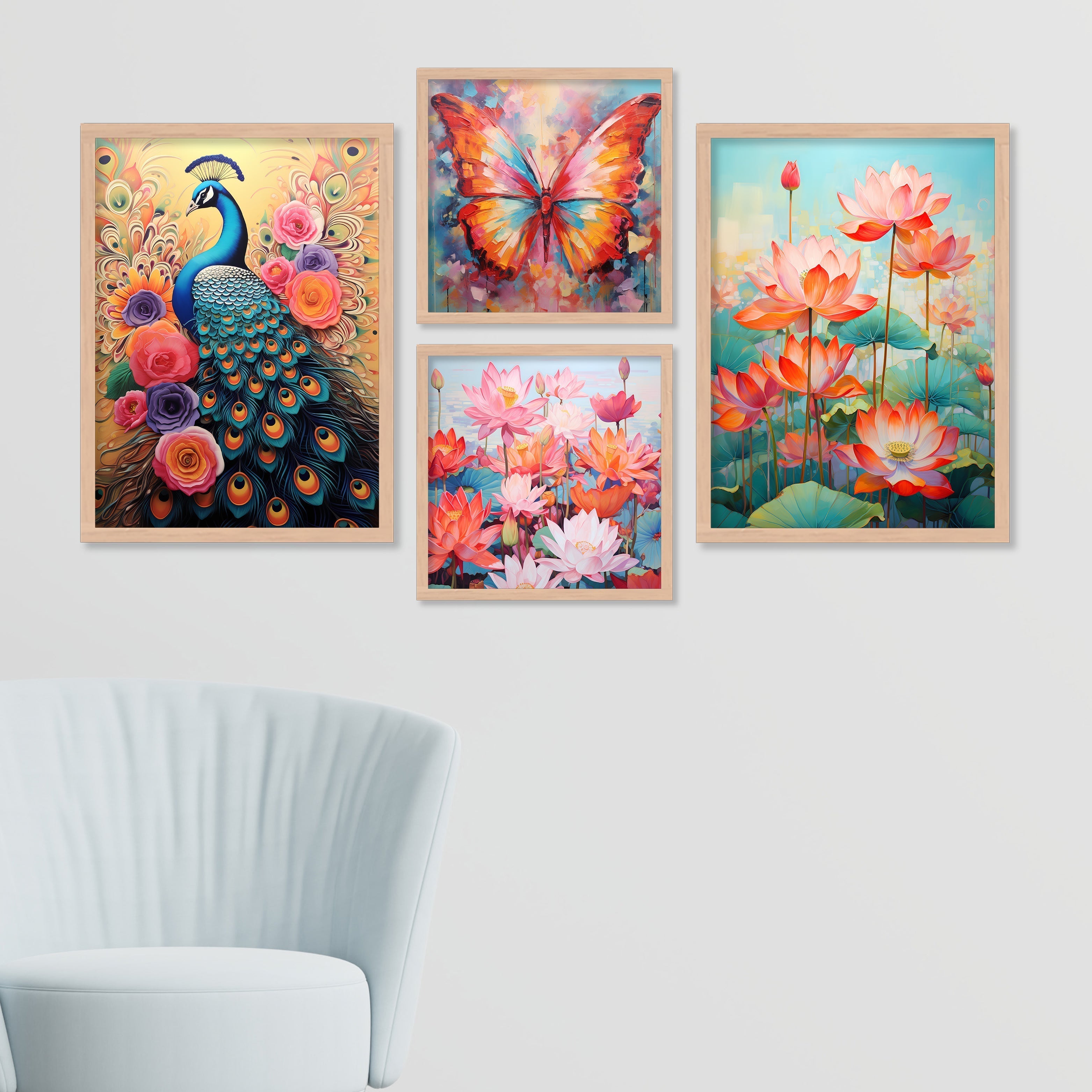 Colour Full Flower Art