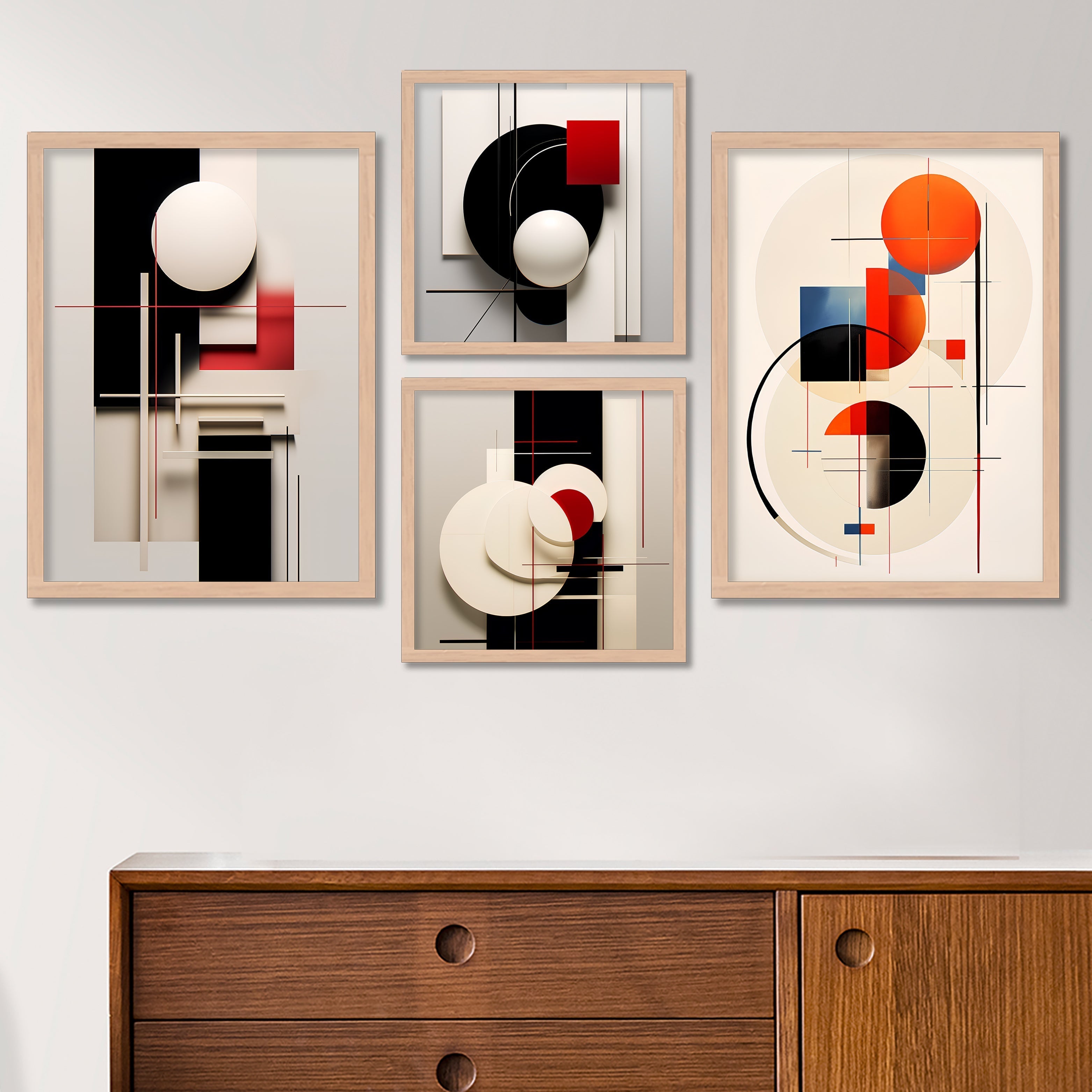 Black And Orange Colour Circle