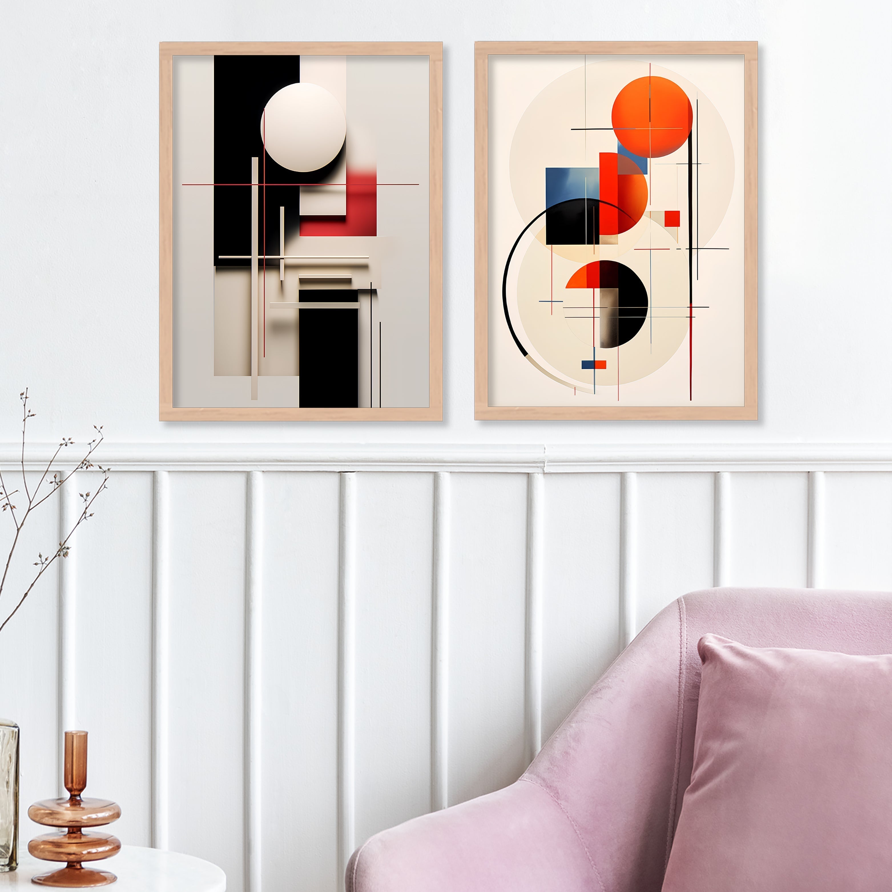 Black And Orange Colour Circle