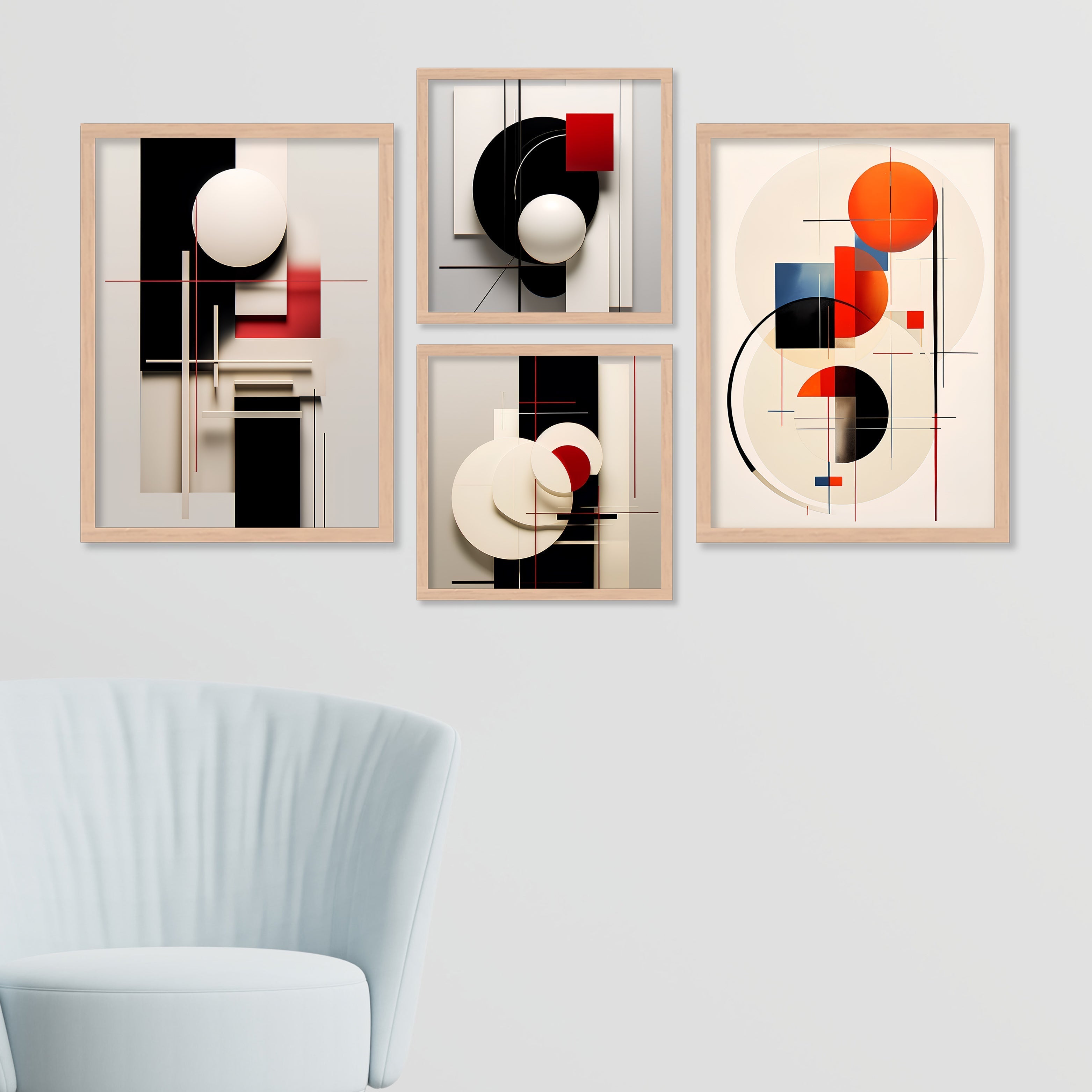 Black And Orange Colour Circle