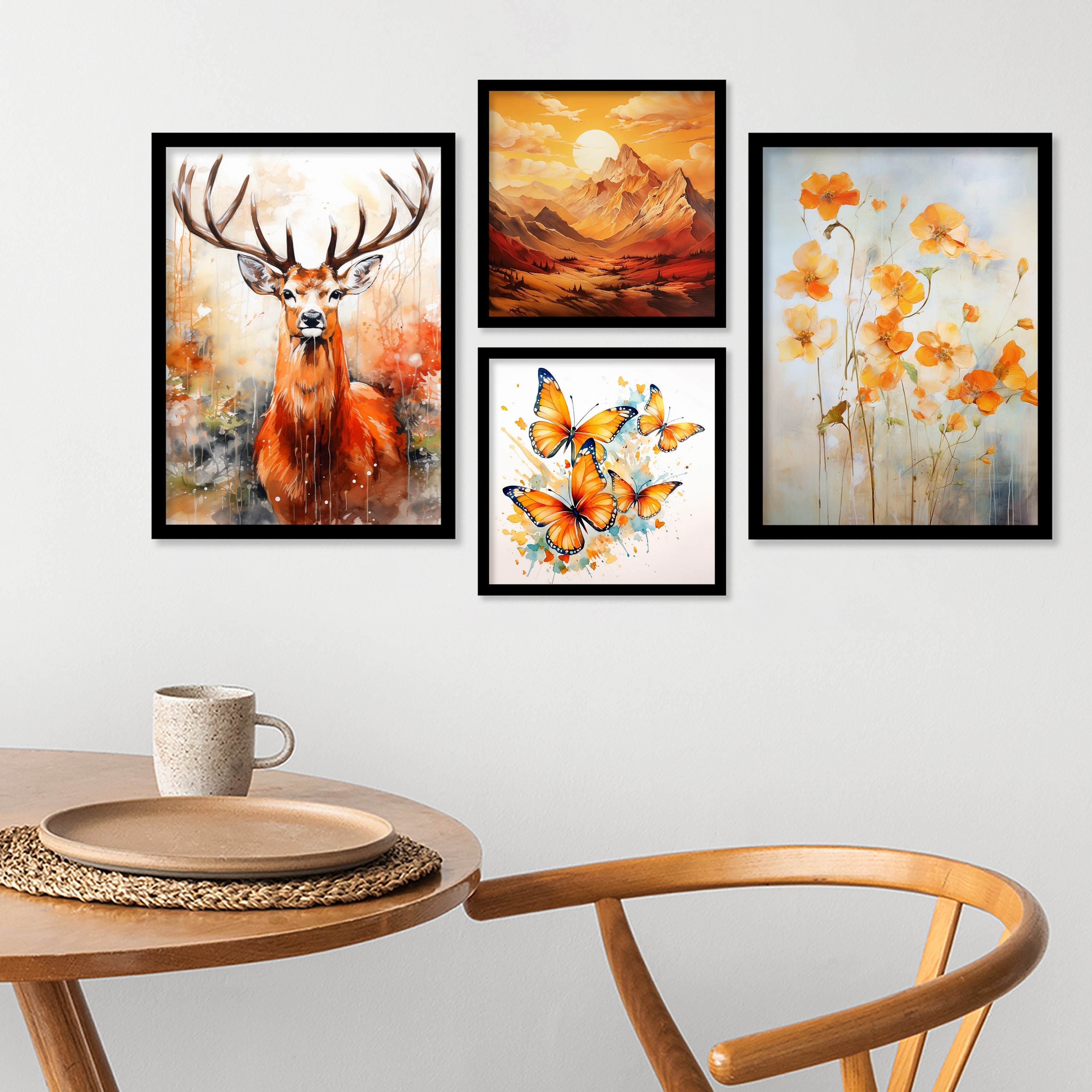 Amazing Mountain View Wall Art