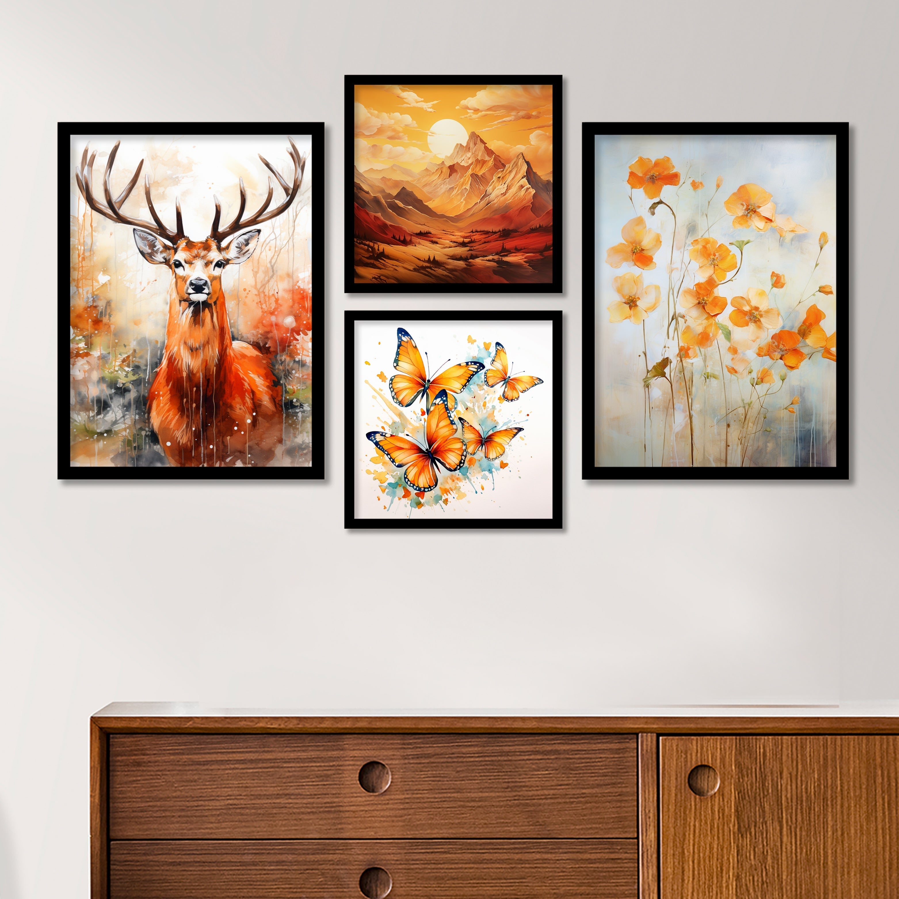 Amazing Mountain View Wall Art