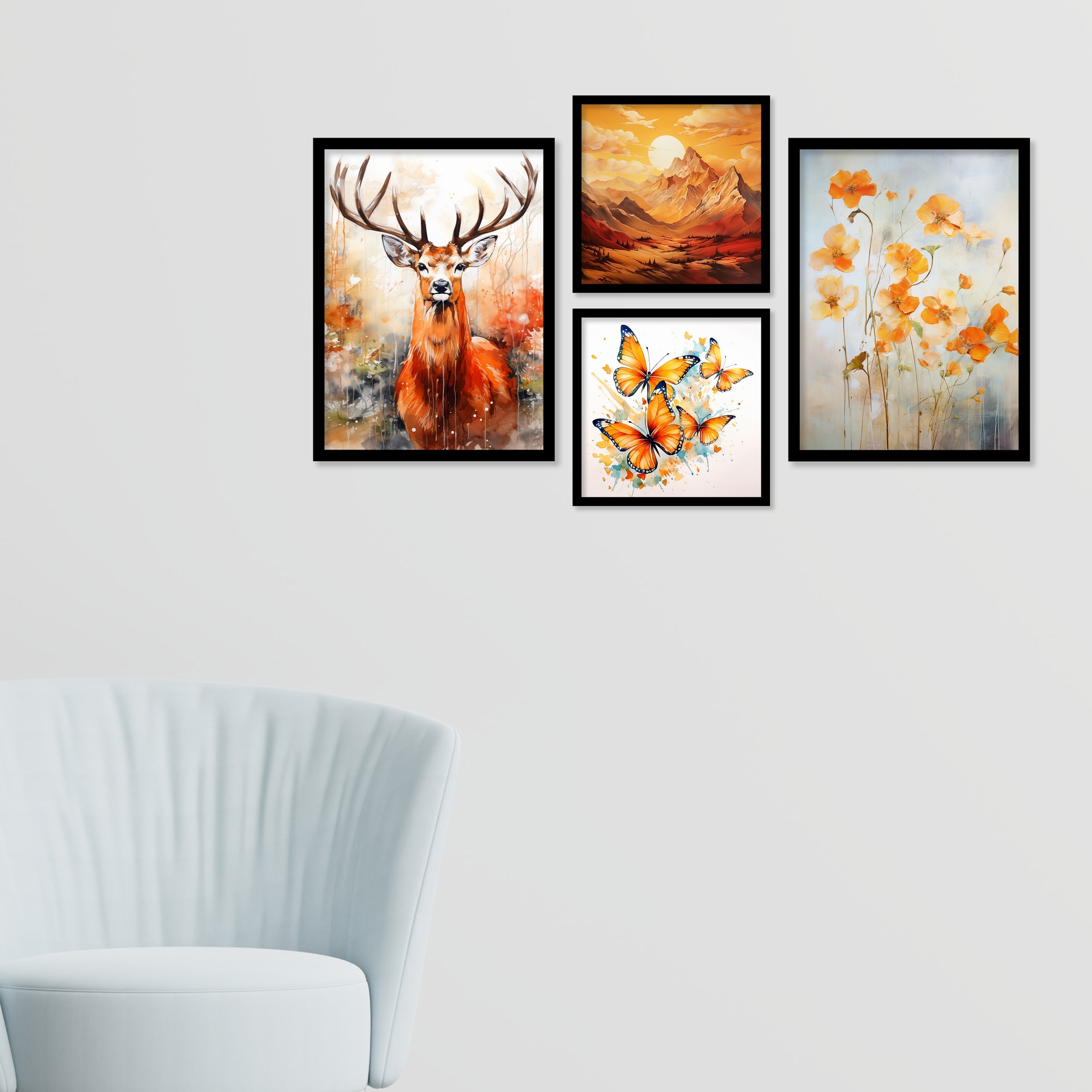 Amazing Mountain View Wall Art