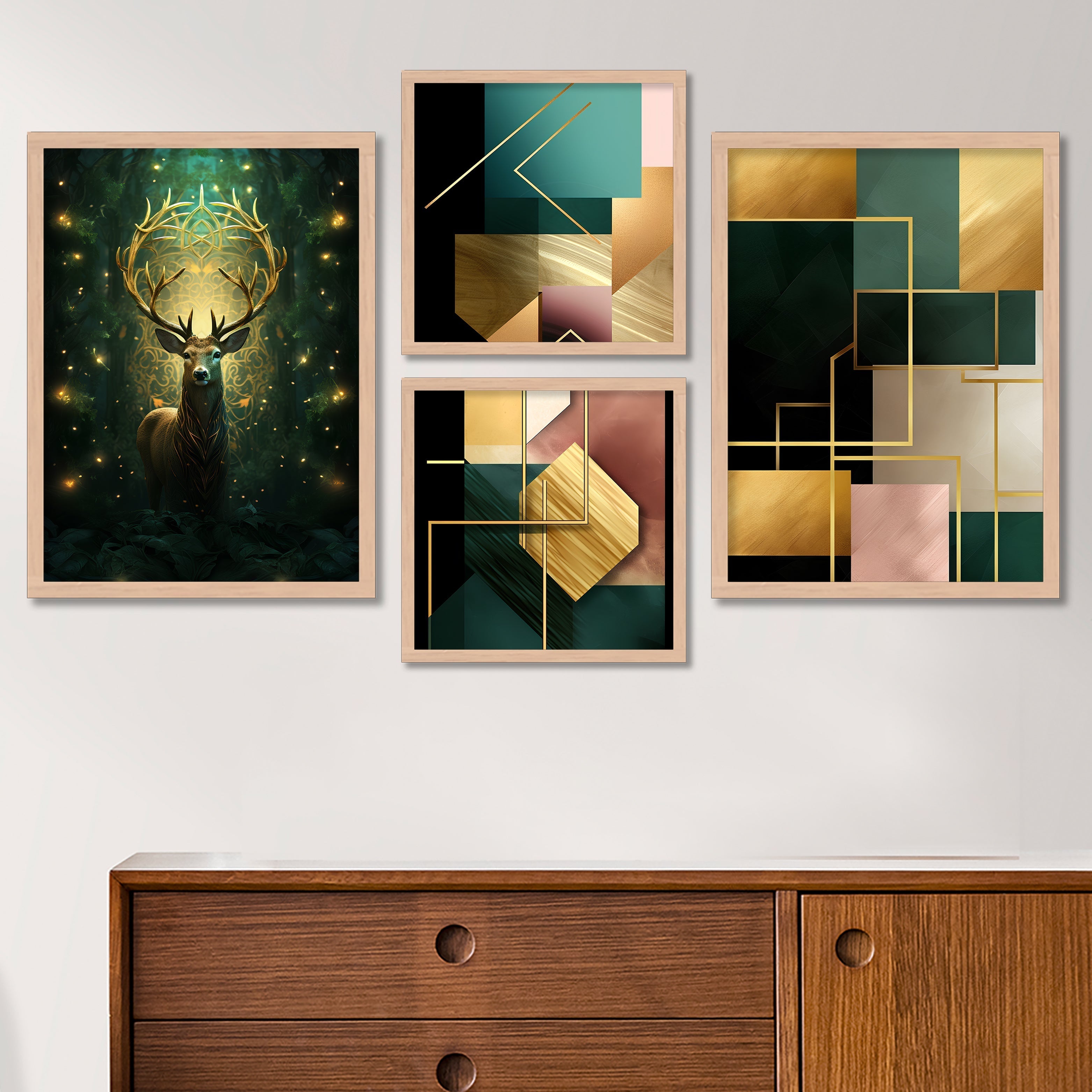 Rectangular Swamp Deer Shape