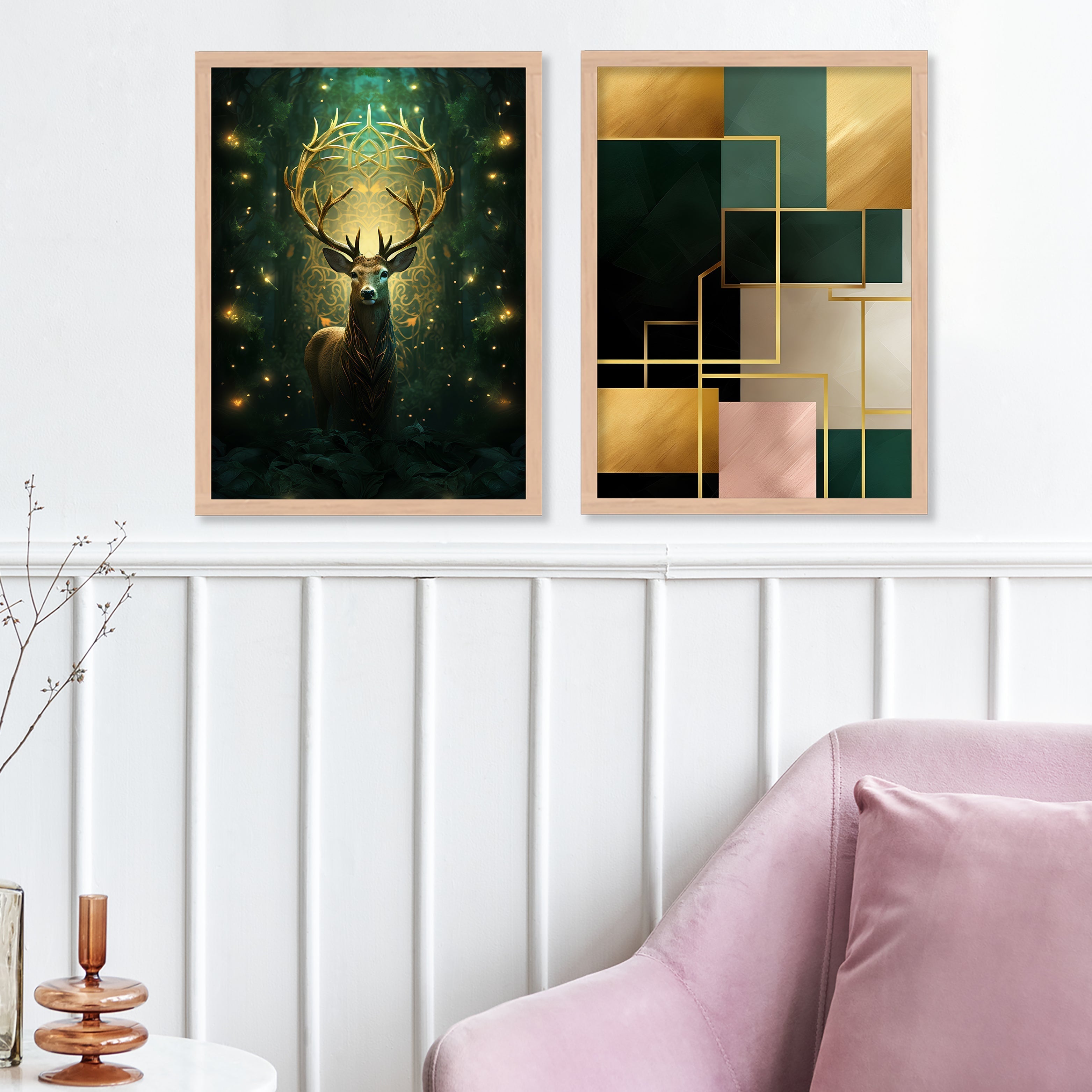 Rectangular Swamp Deer Shape