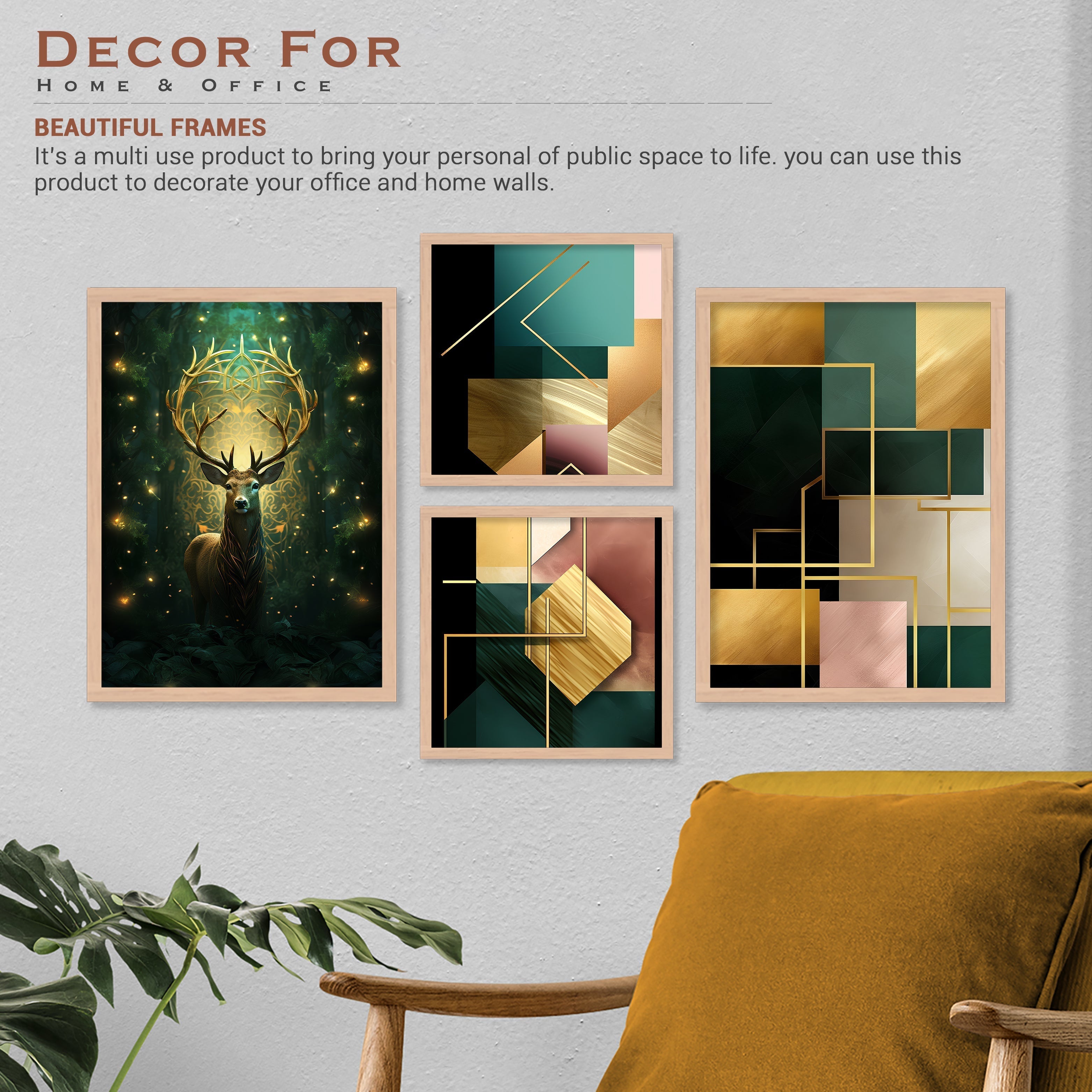 Rectangular Swamp Deer Shape