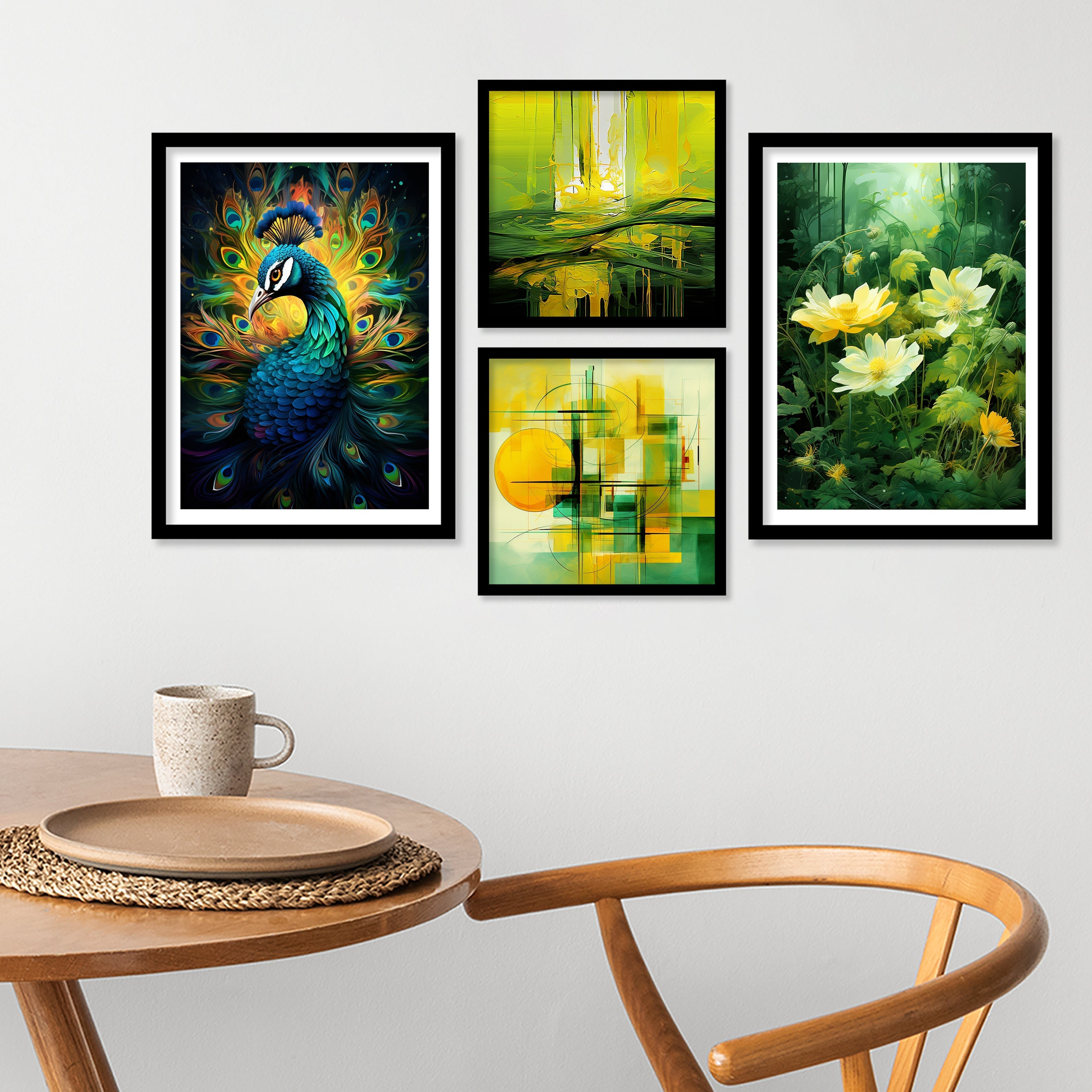 Beautiful Peacock Art