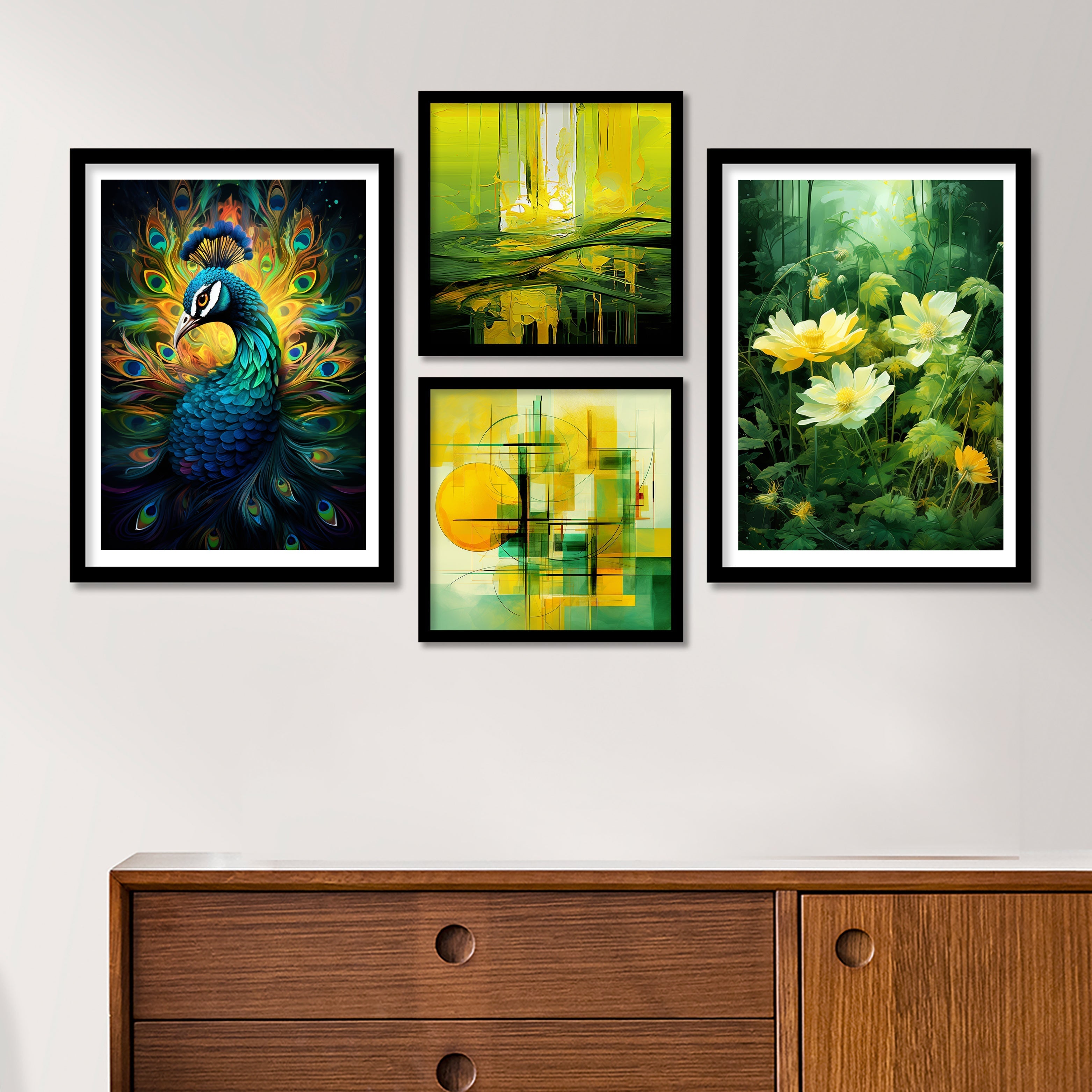 Beautiful Peacock Art