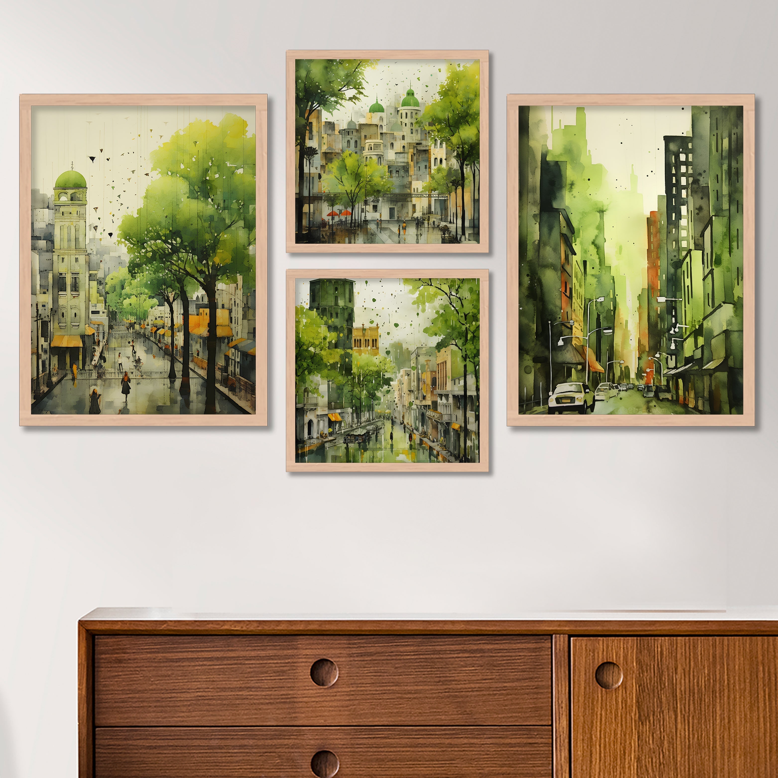 Evening Time City View