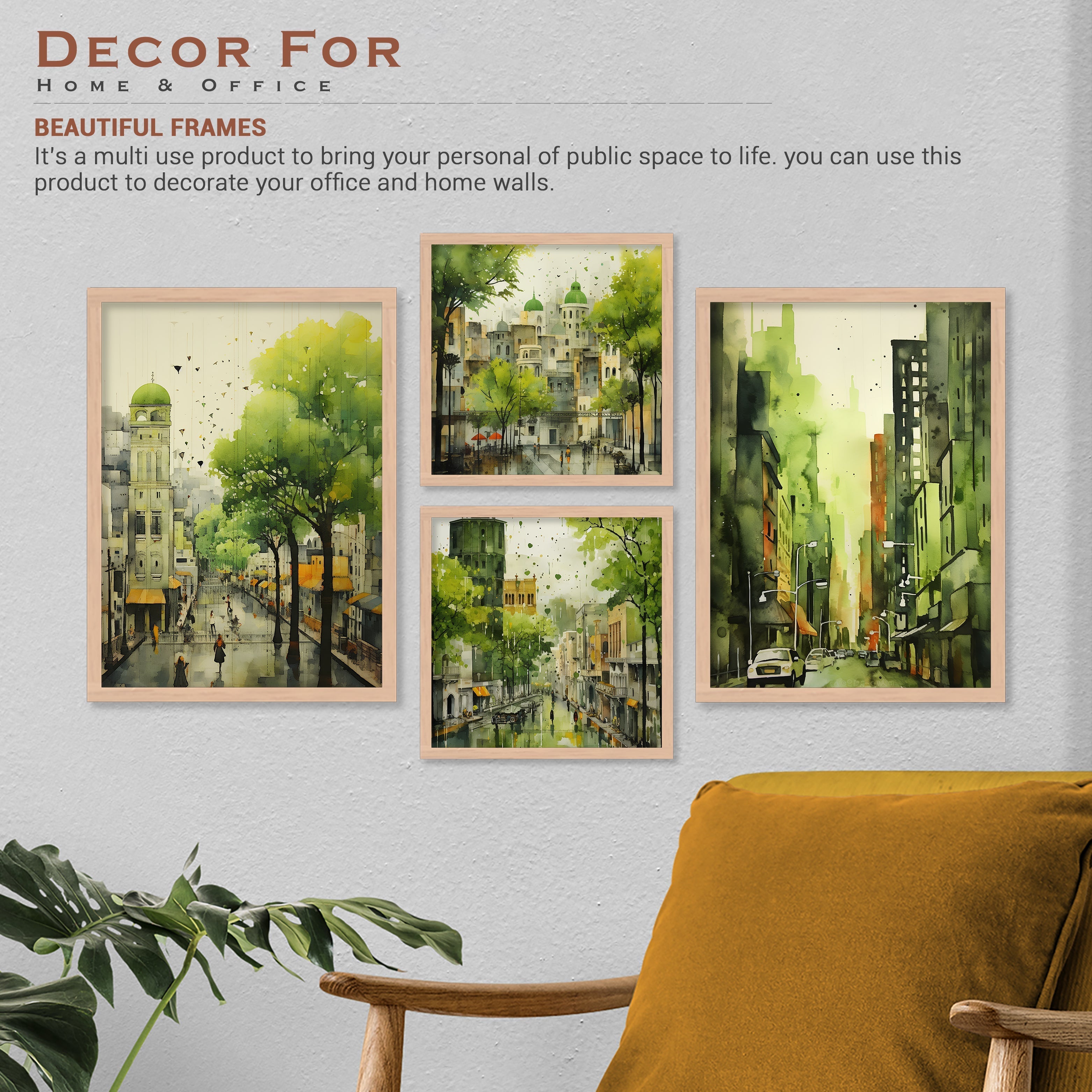 Evening Time City View