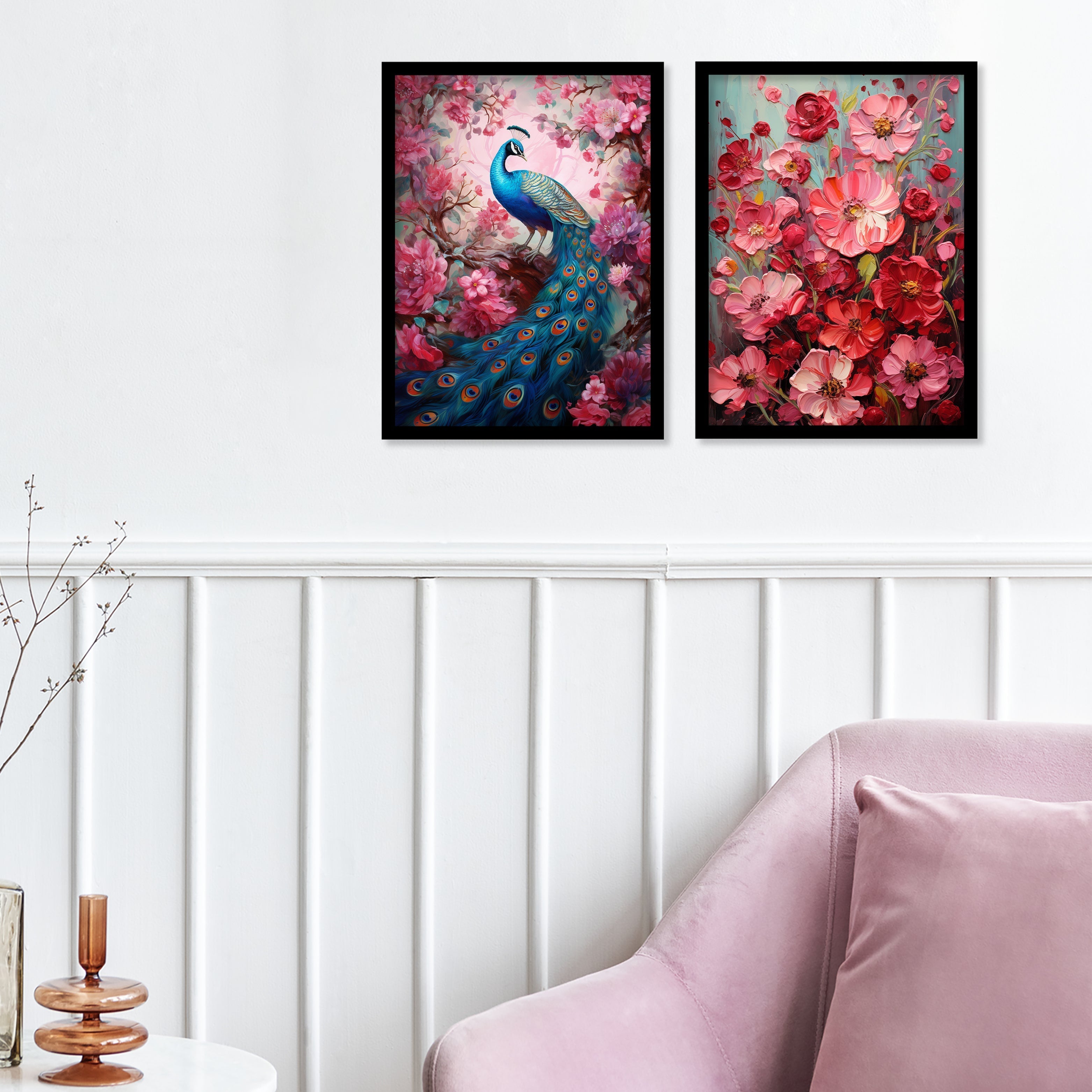 Amazing Flower And Bird Art