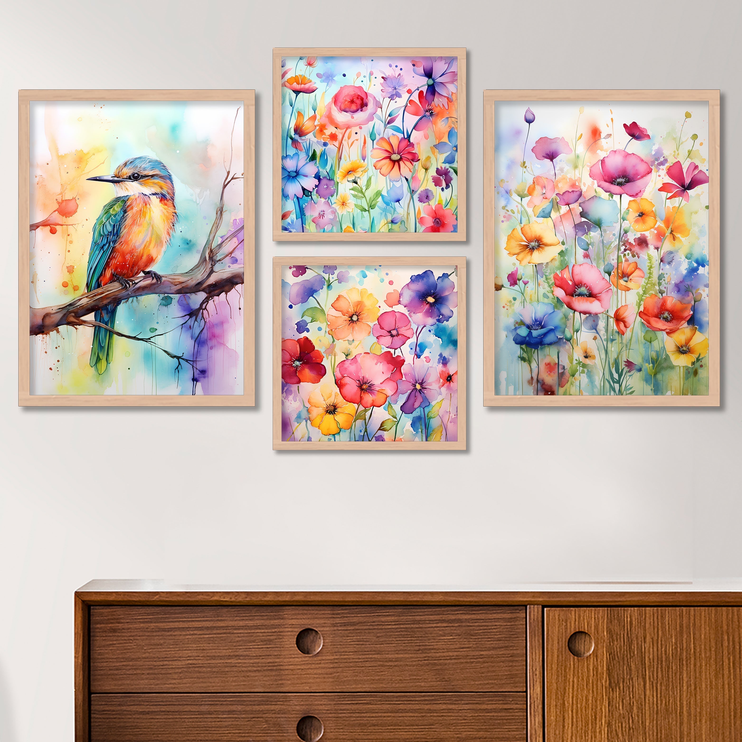 Water Colour Flower Art