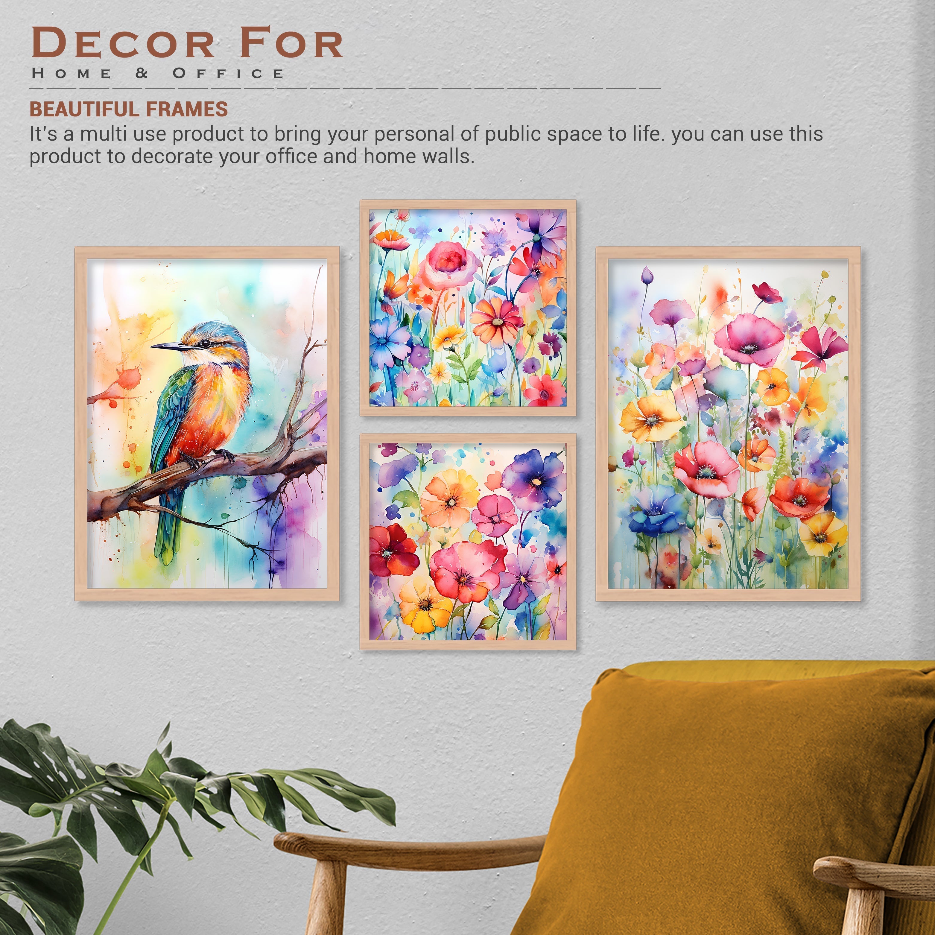 Water Colour Flower Art