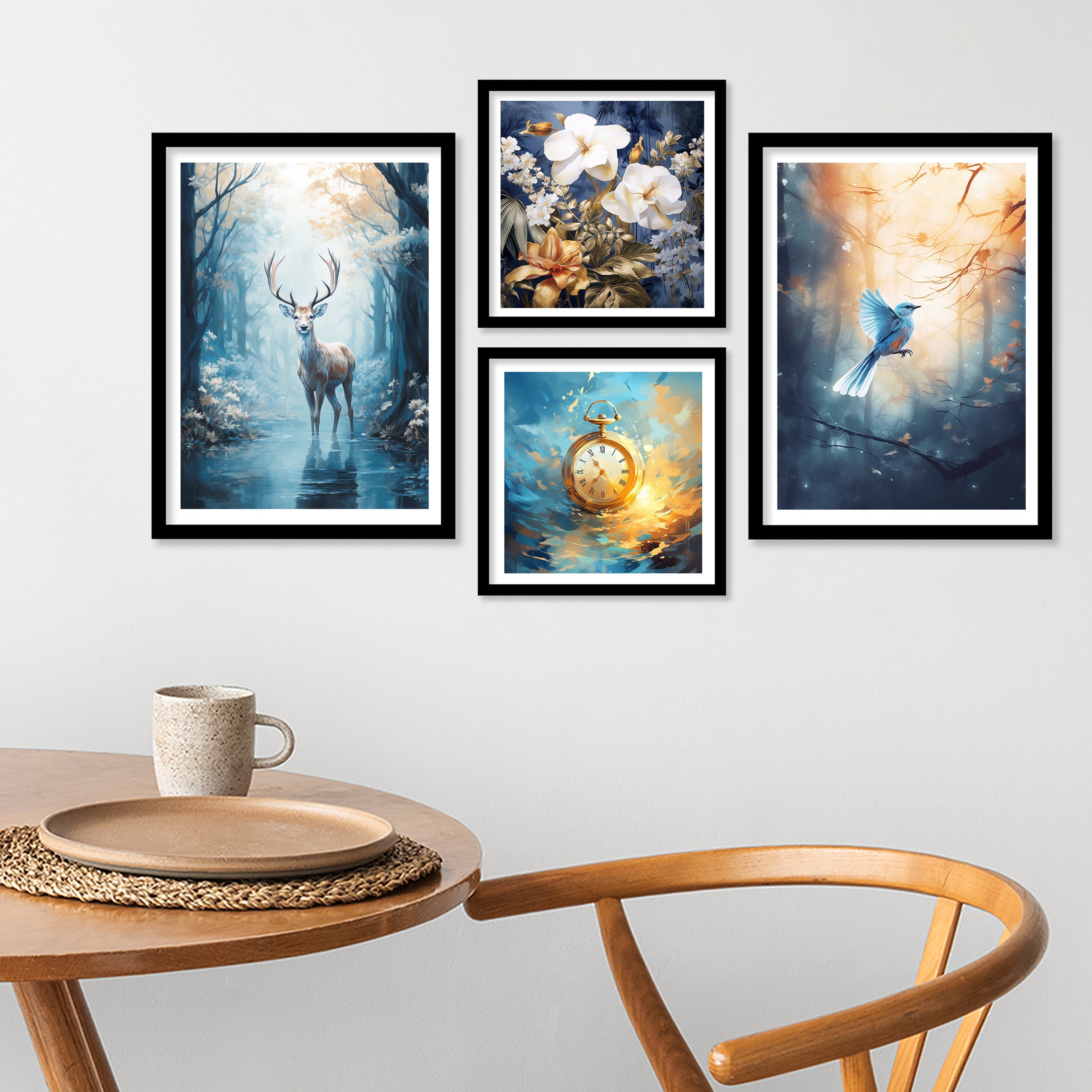 Golden Watch , Birds And Animal Art