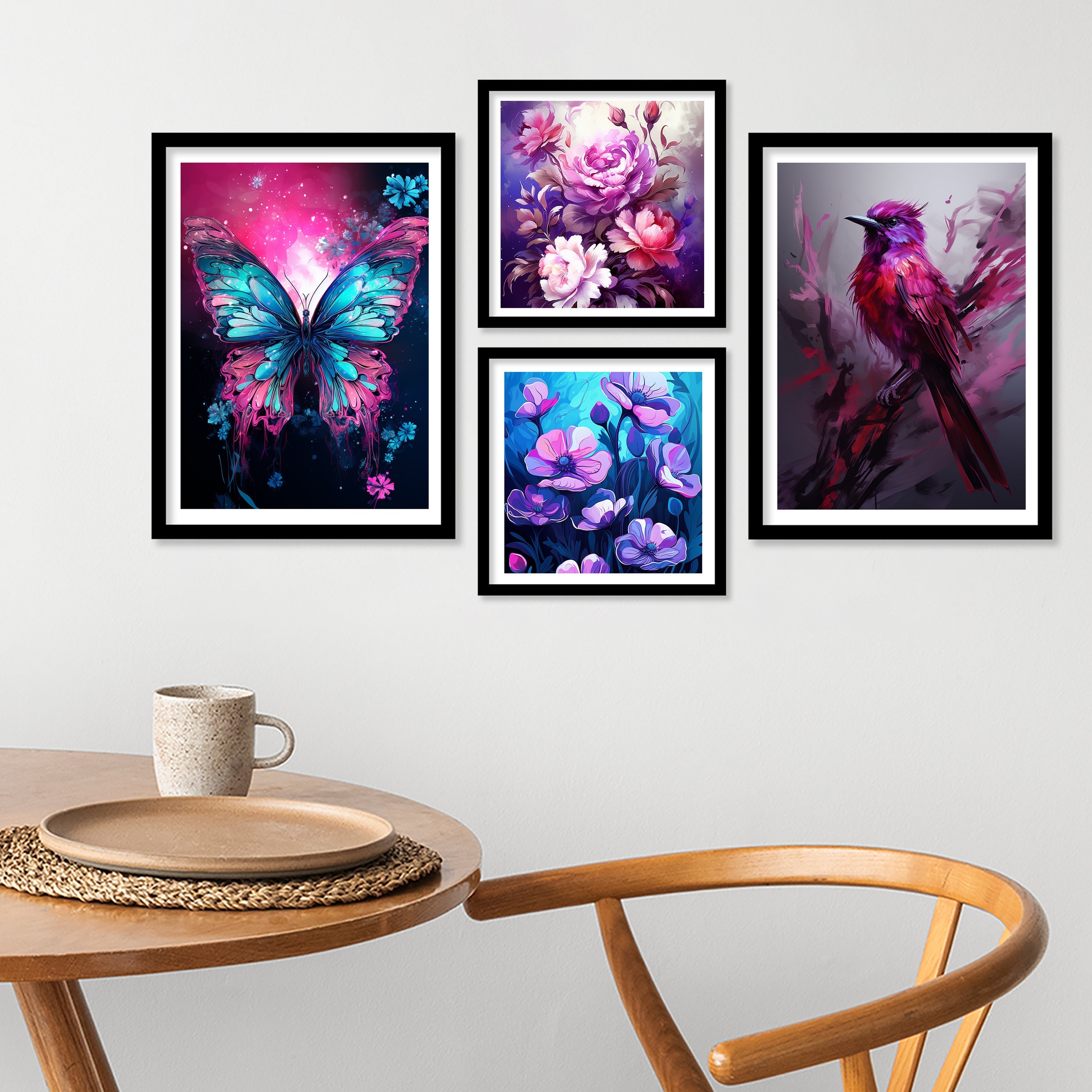 Shining Butterfly Wall Art