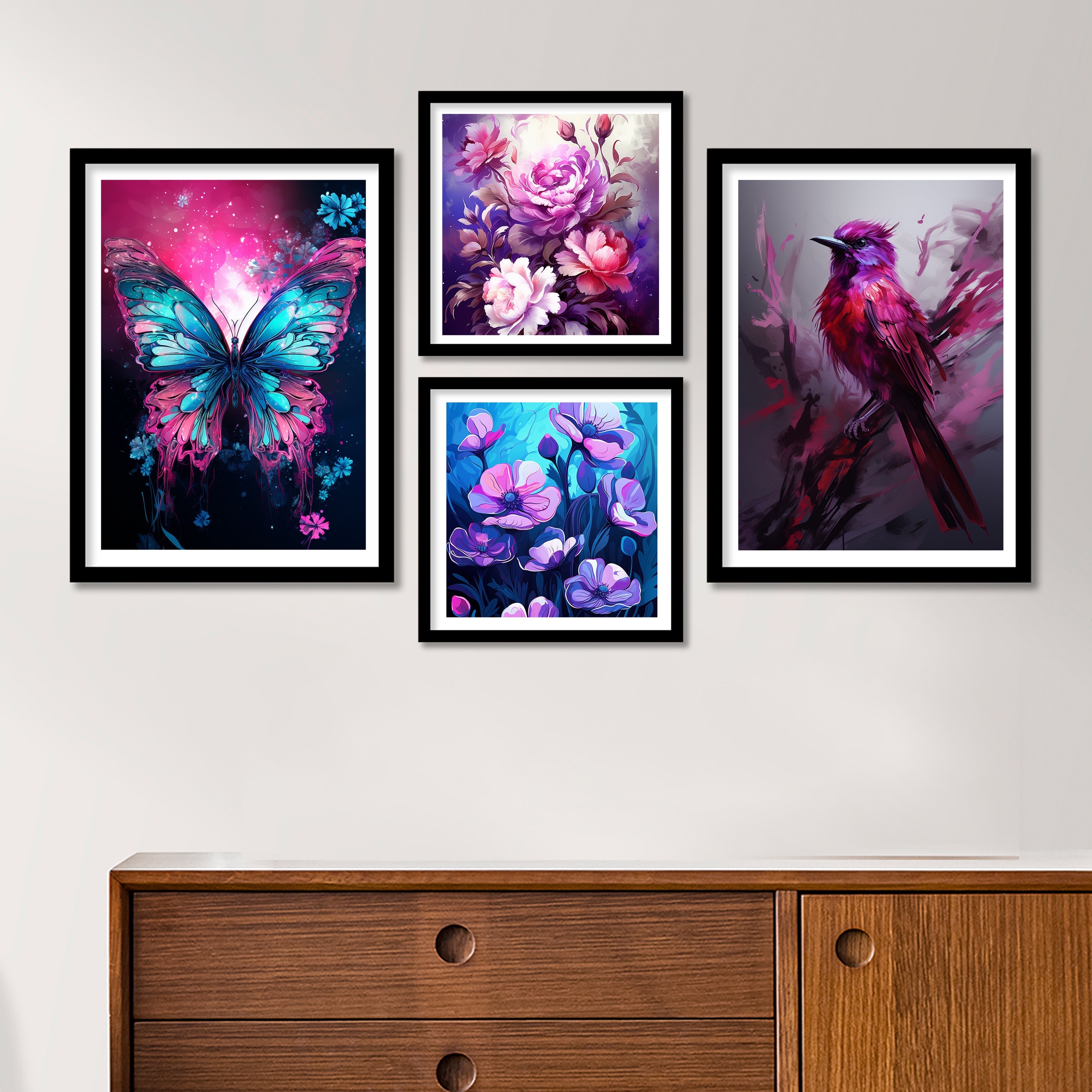 Shining Butterfly Wall Art