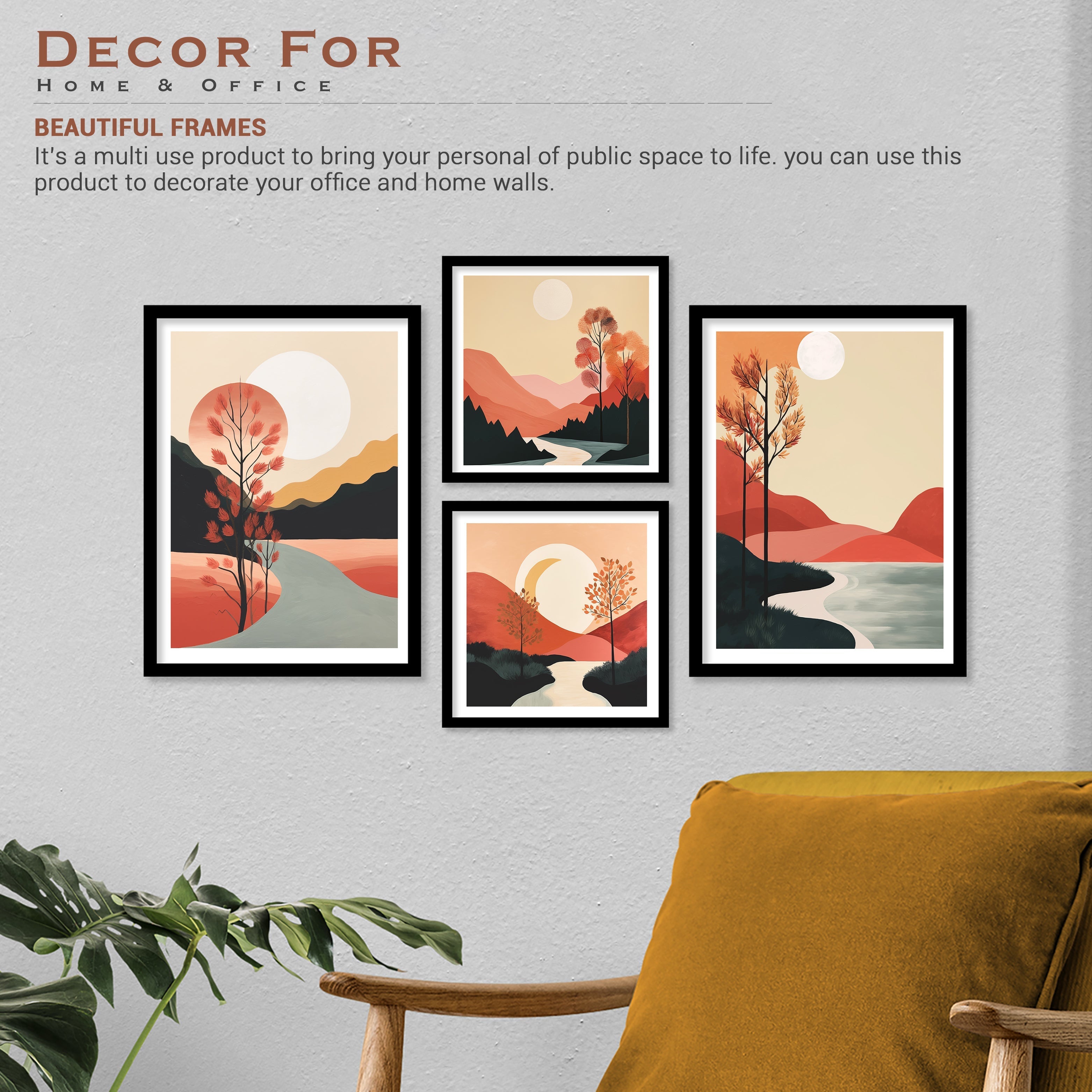 River Side View In Evening Time