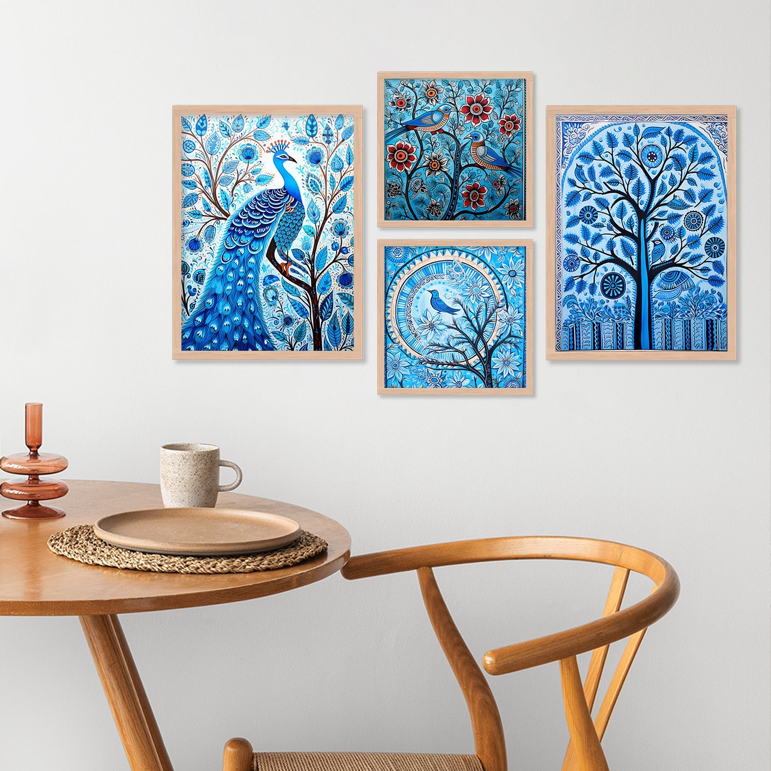 Bird Vibe Wall Painting