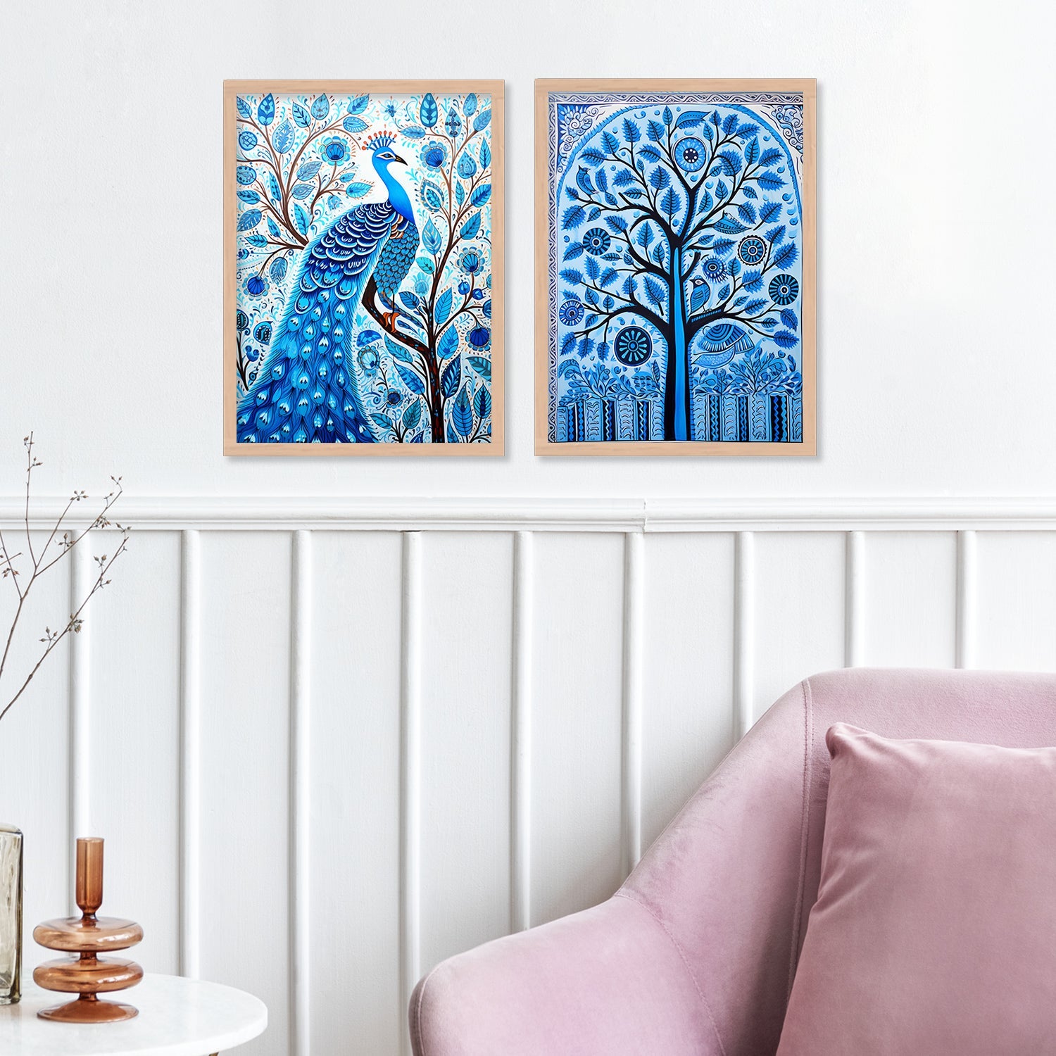 Bird Vibe Wall Painting