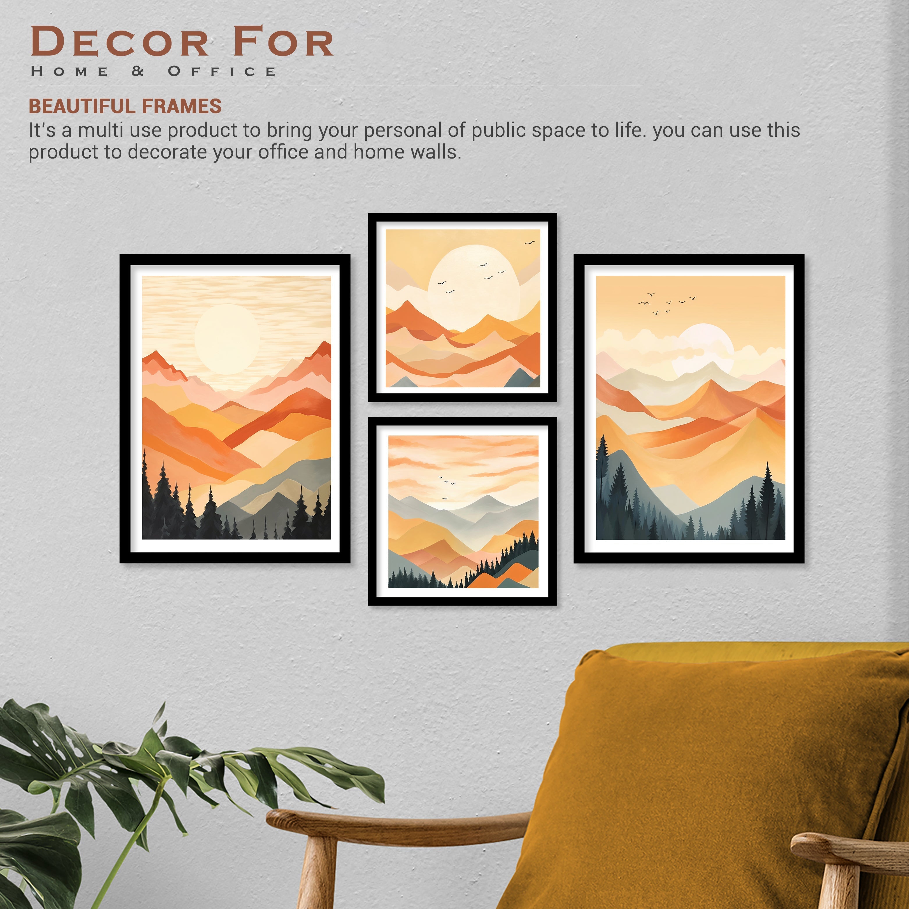 Sunset View Wall Art