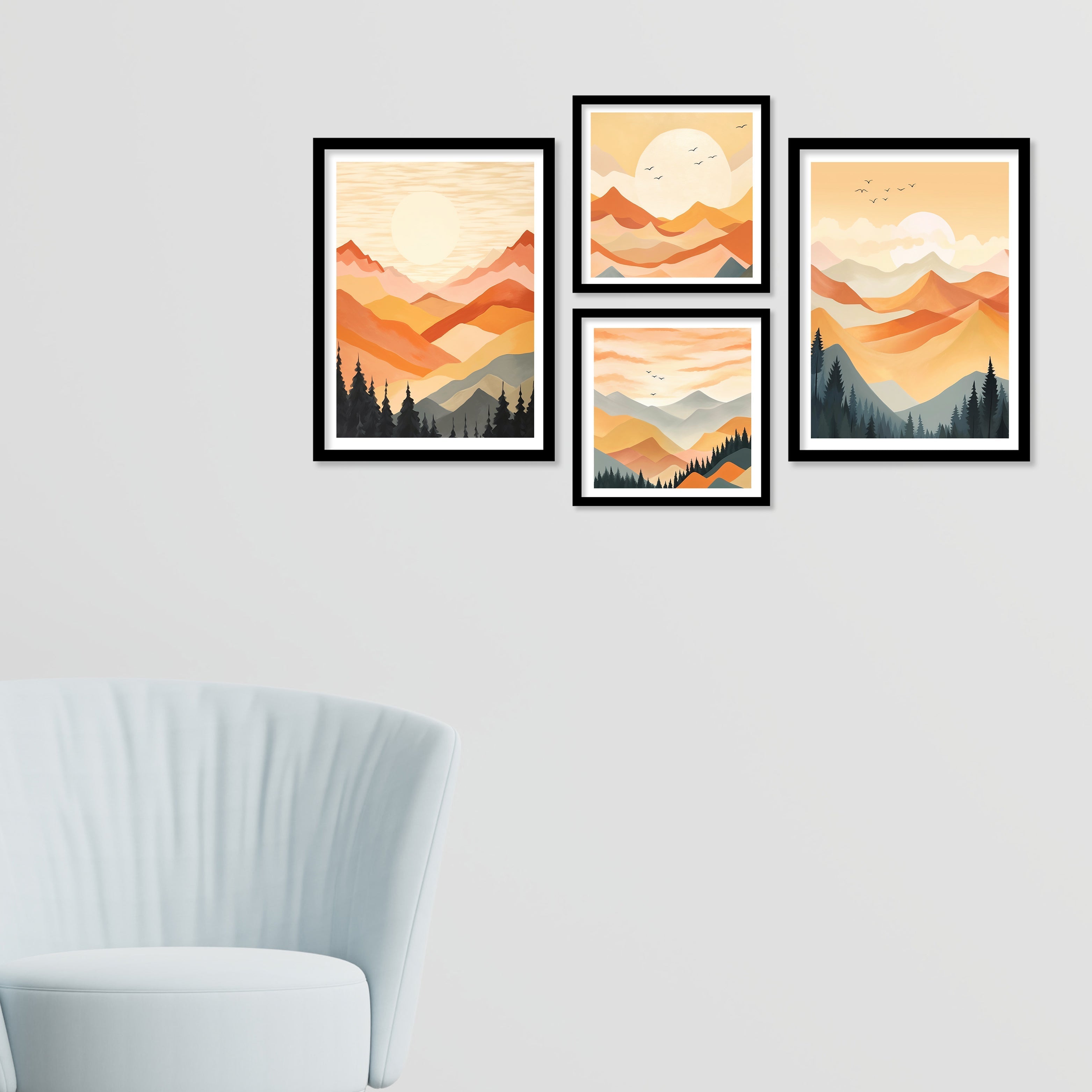 Sunset View Wall Art