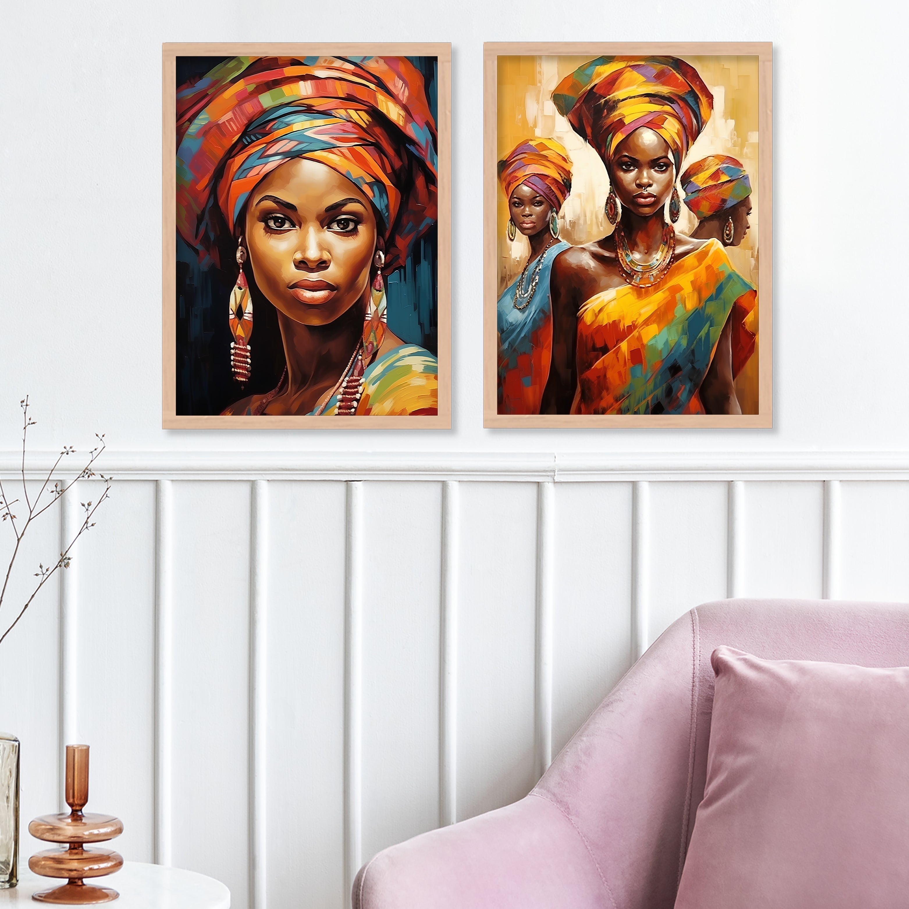 African People Art