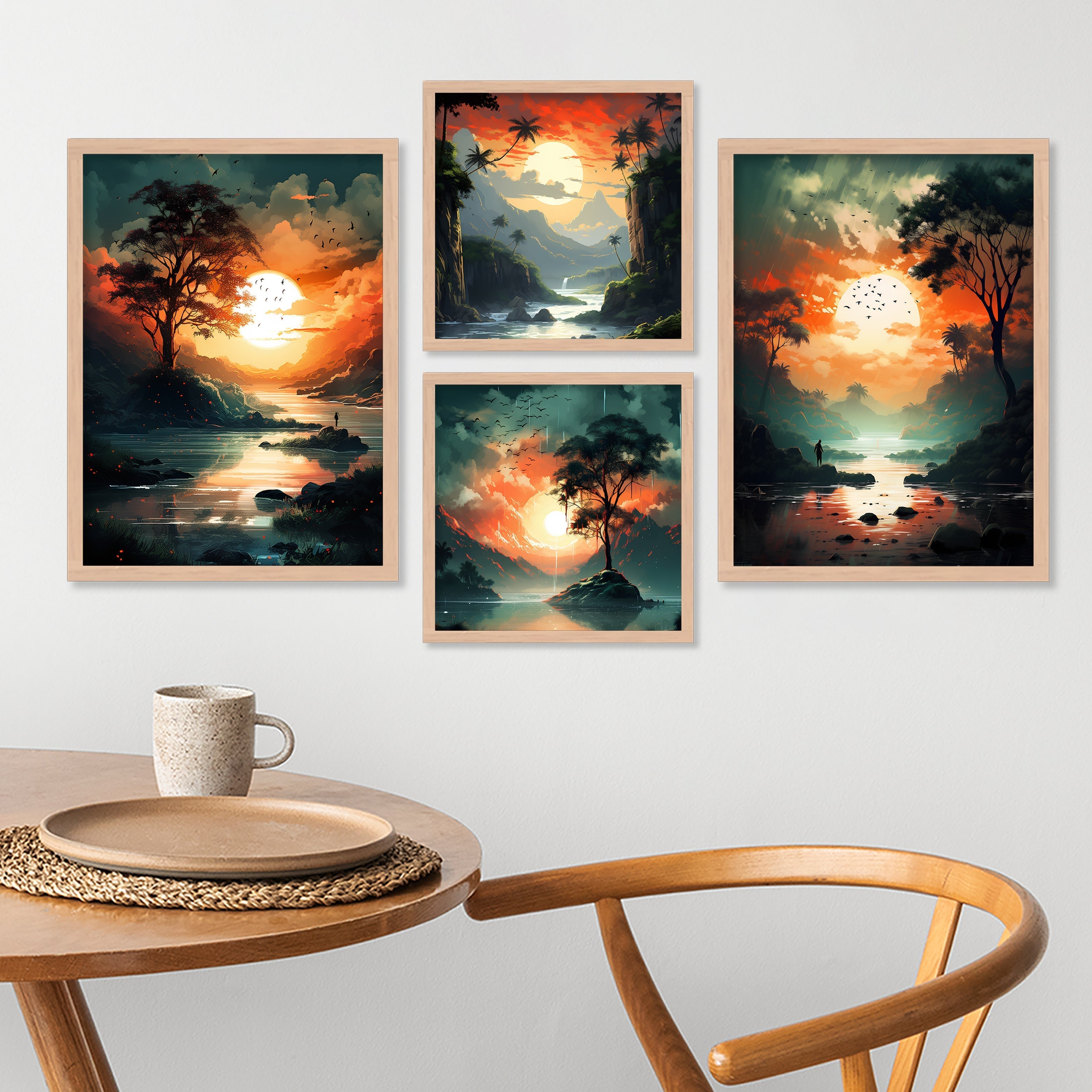 Mountain Riverside Sunset Melody