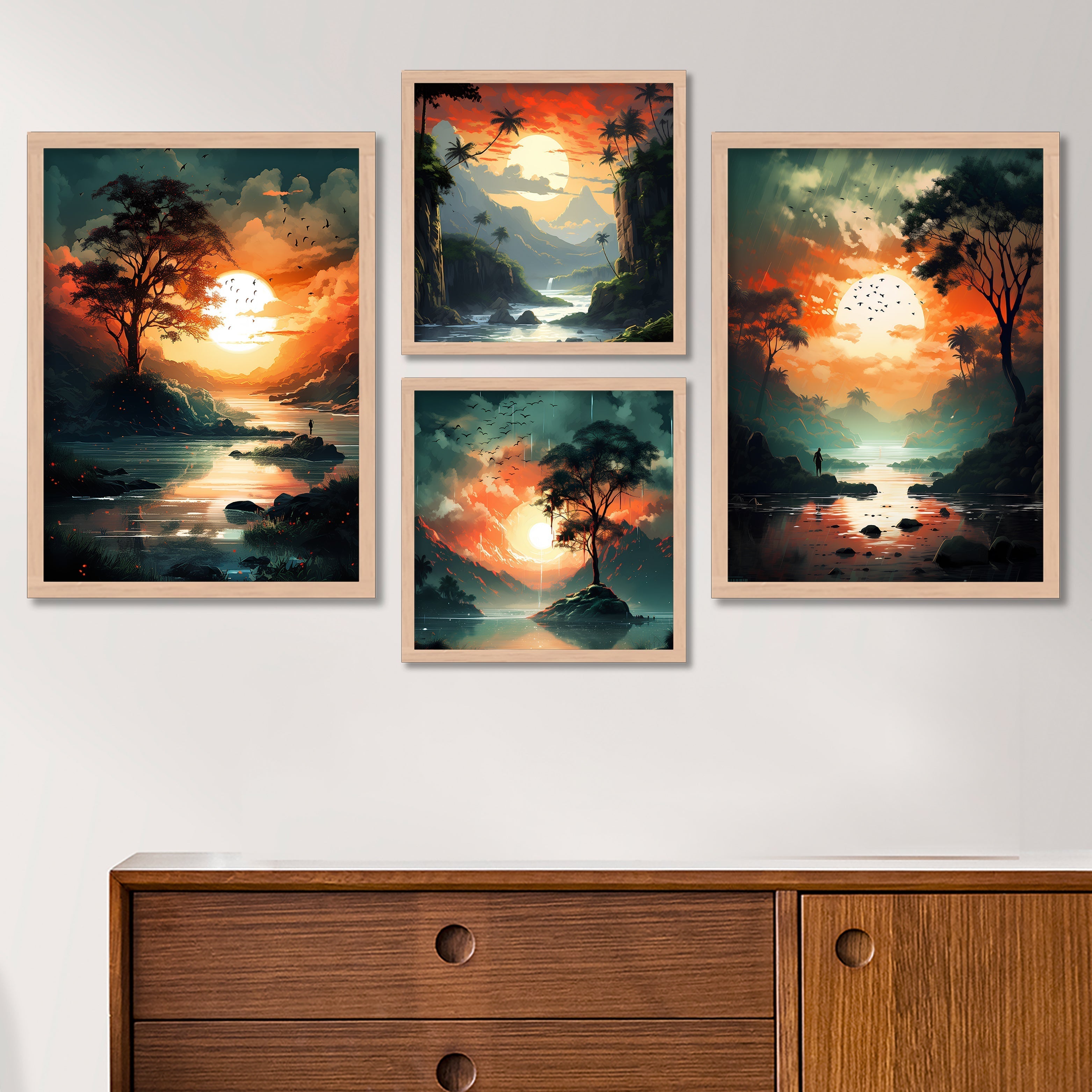 Mountain Riverside Sunset Melody