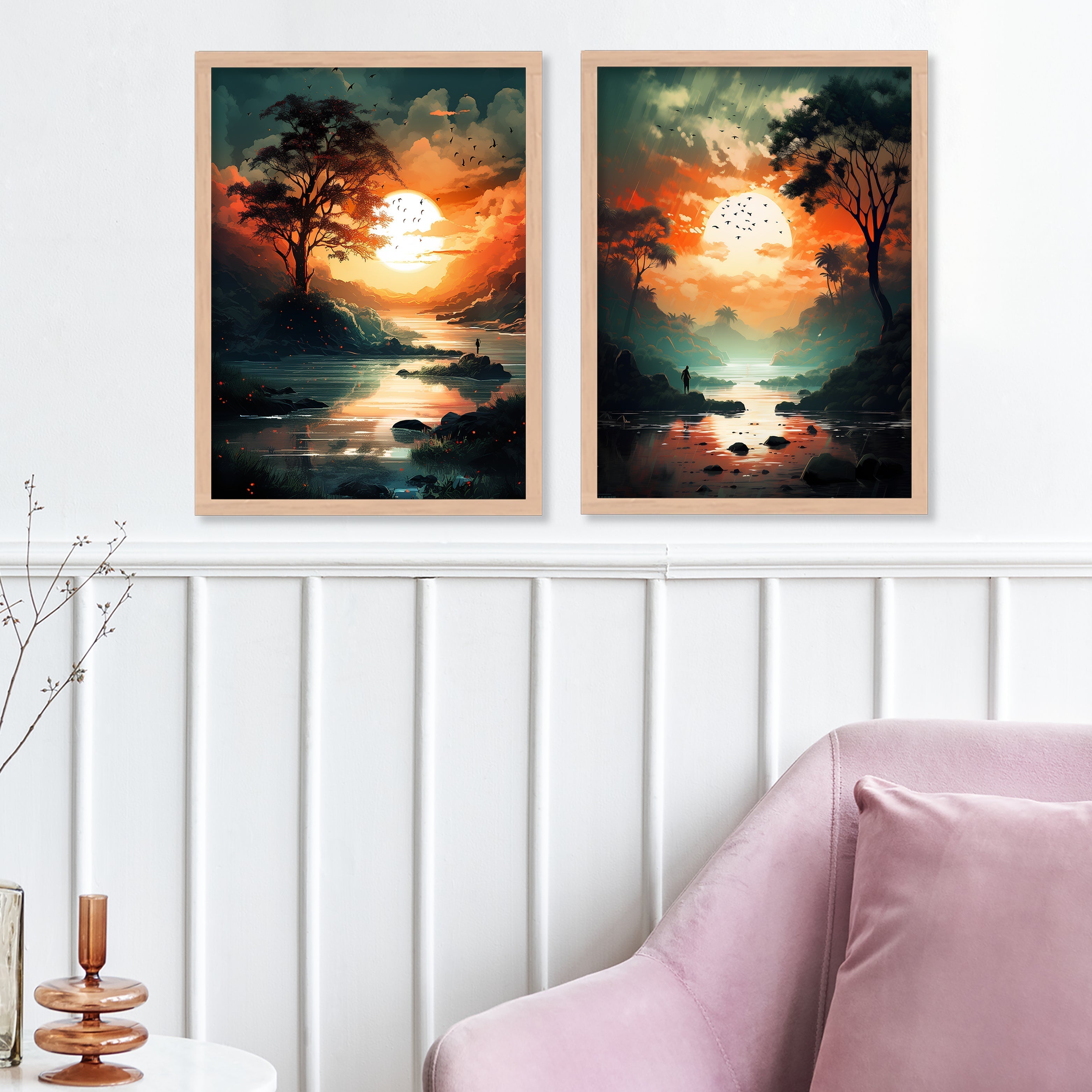 Mountain Riverside Sunset Melody