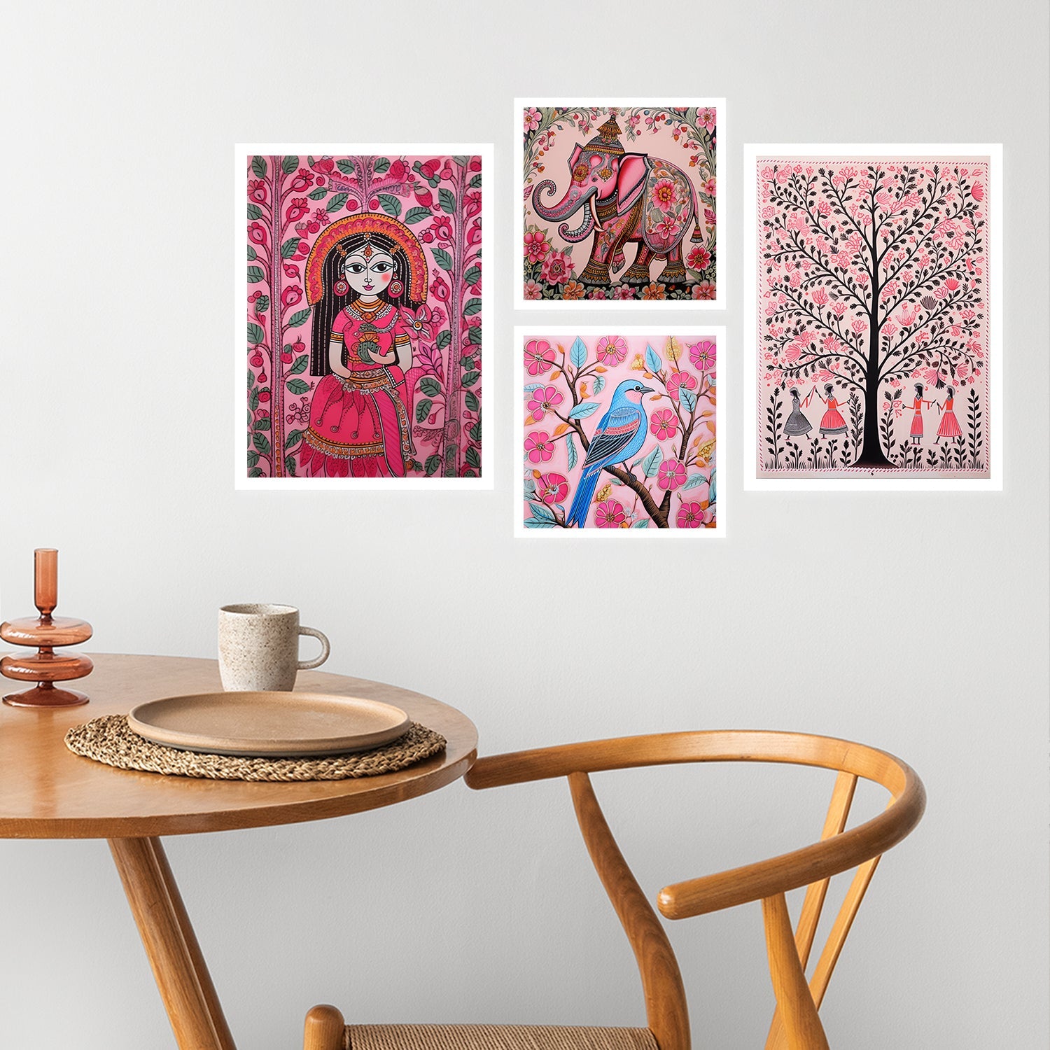 Celestial Colours Wall Painting