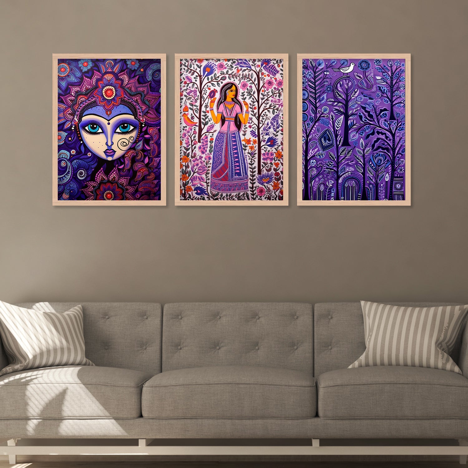 Forest Wall Painting