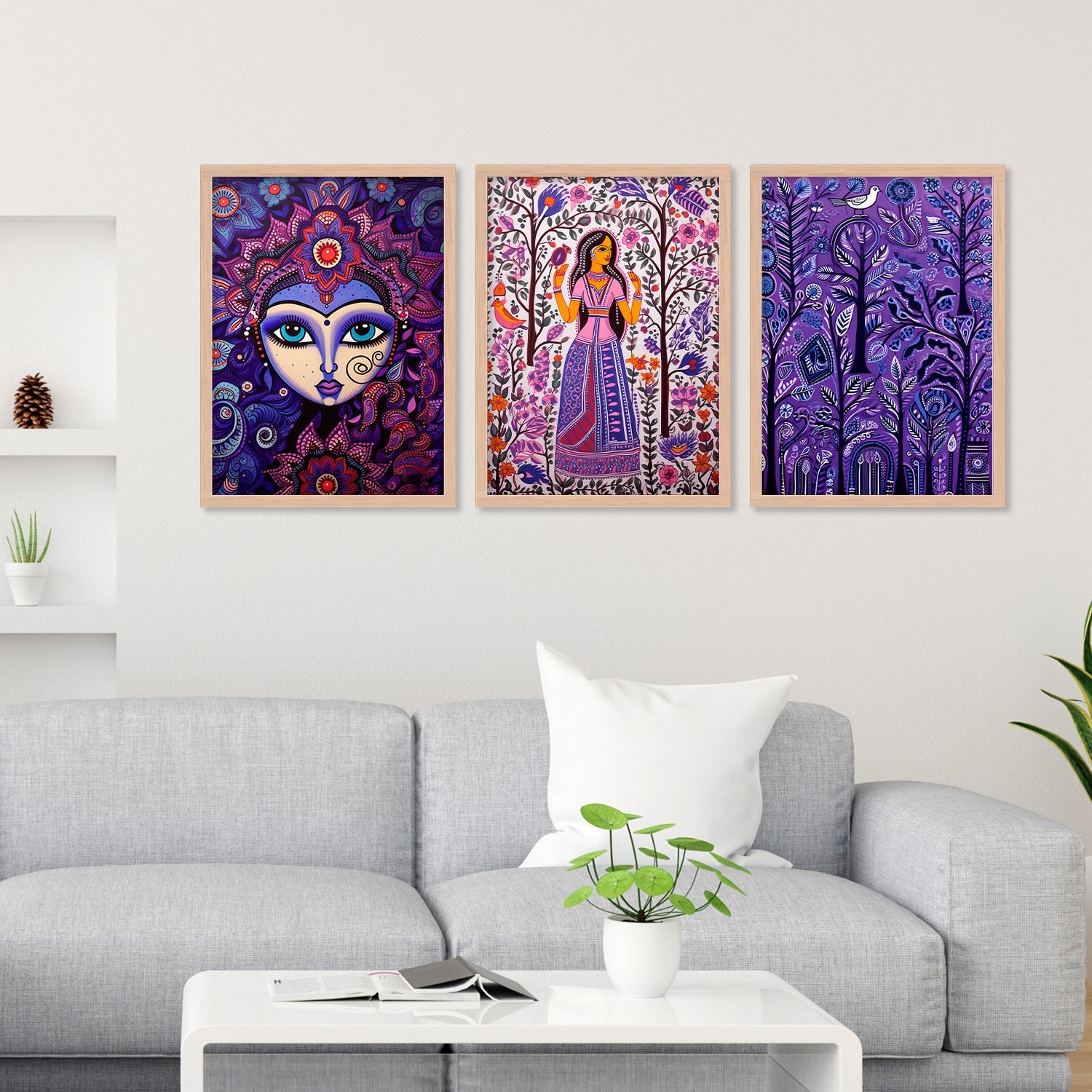 Forest Wall Painting