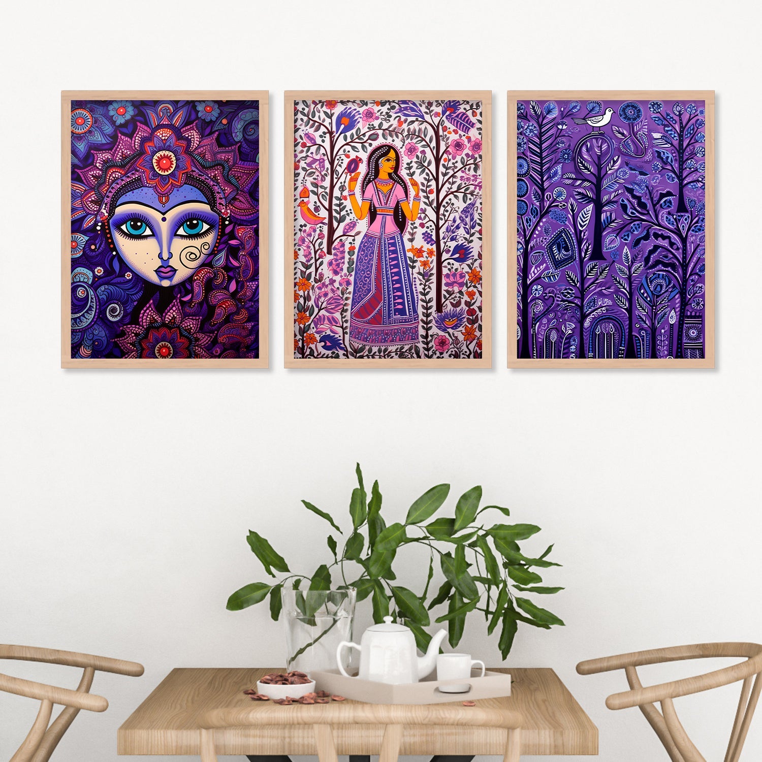 Forest Wall Painting