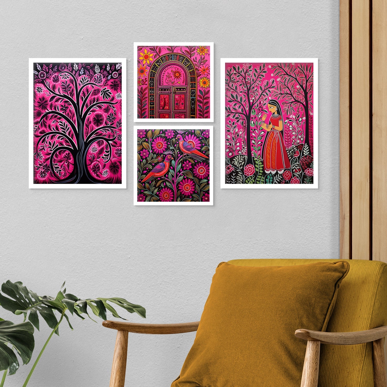 Symphony Wall Painting